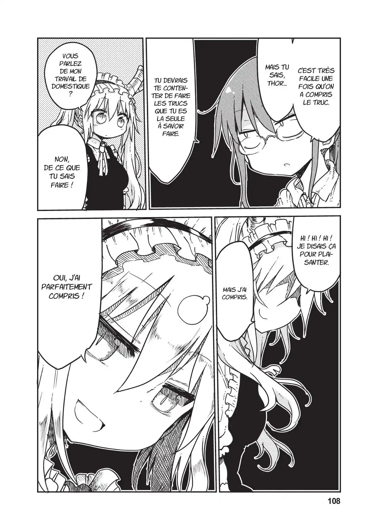 Miss Kobayashi’s Dragon Maid Volume 2 page 110