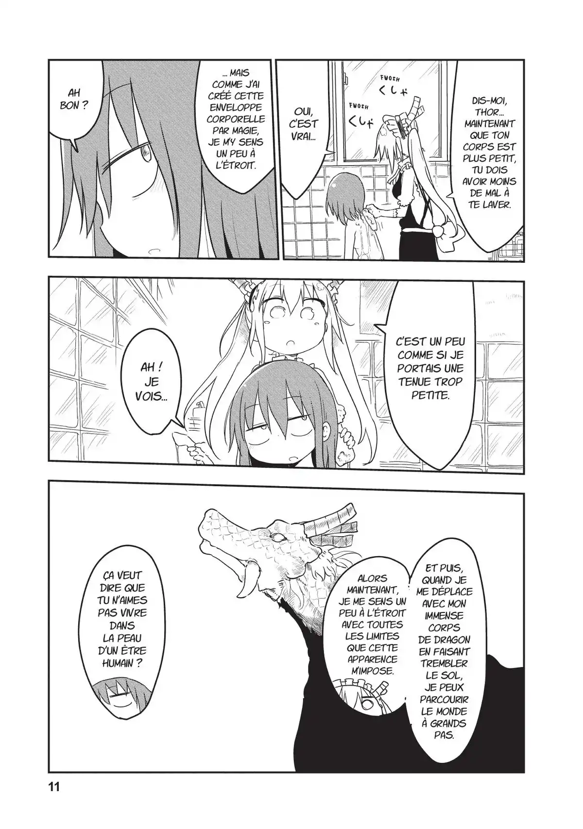 Miss Kobayashi’s Dragon Maid Volume 2 page 13