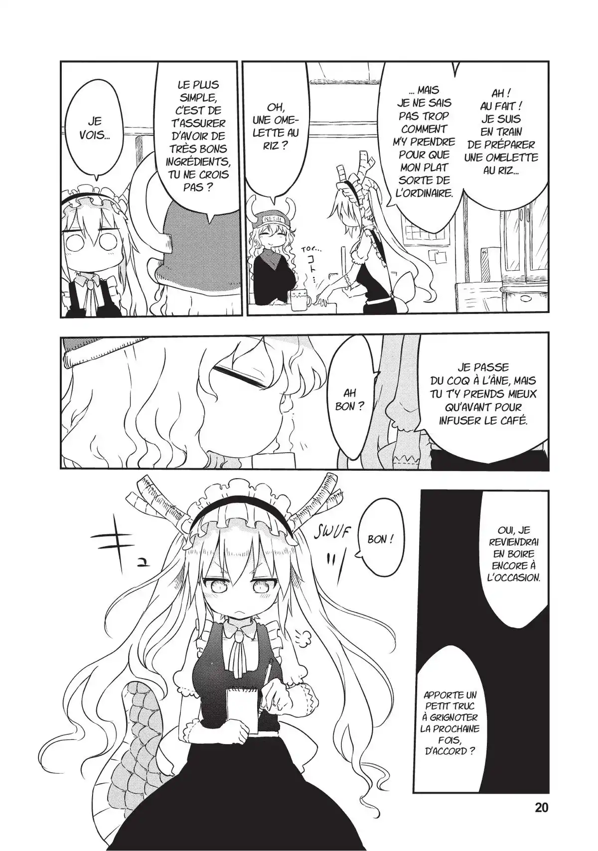 Miss Kobayashi’s Dragon Maid Volume 2 page 22