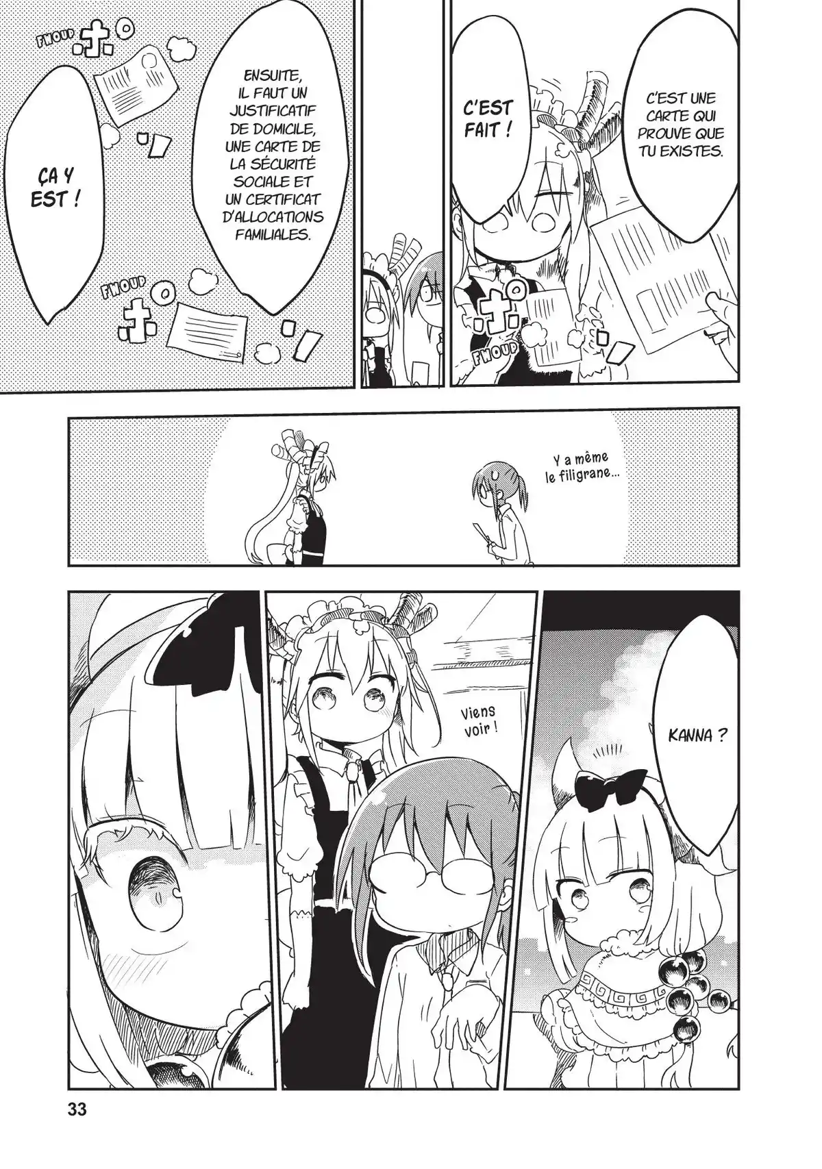 Miss Kobayashi’s Dragon Maid Volume 2 page 35