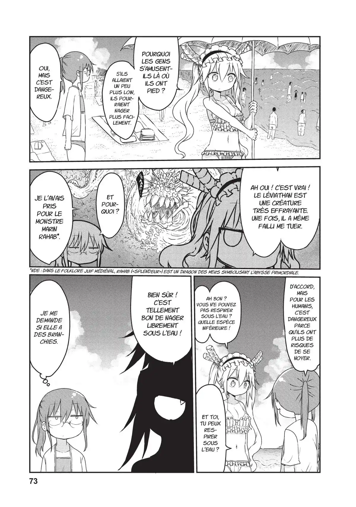 Miss Kobayashi’s Dragon Maid Volume 2 page 75