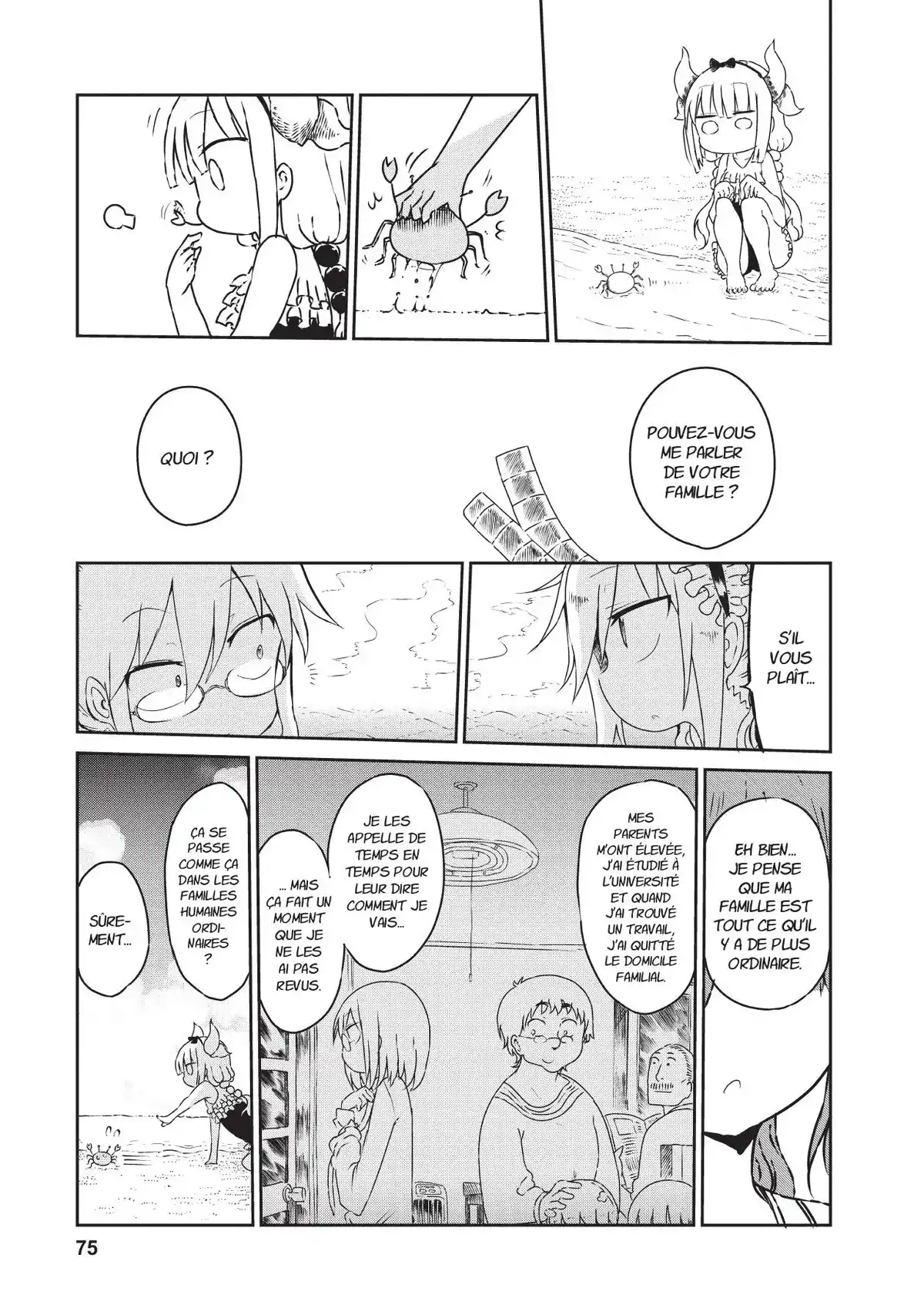 Miss Kobayashi’s Dragon Maid Volume 2 page 77