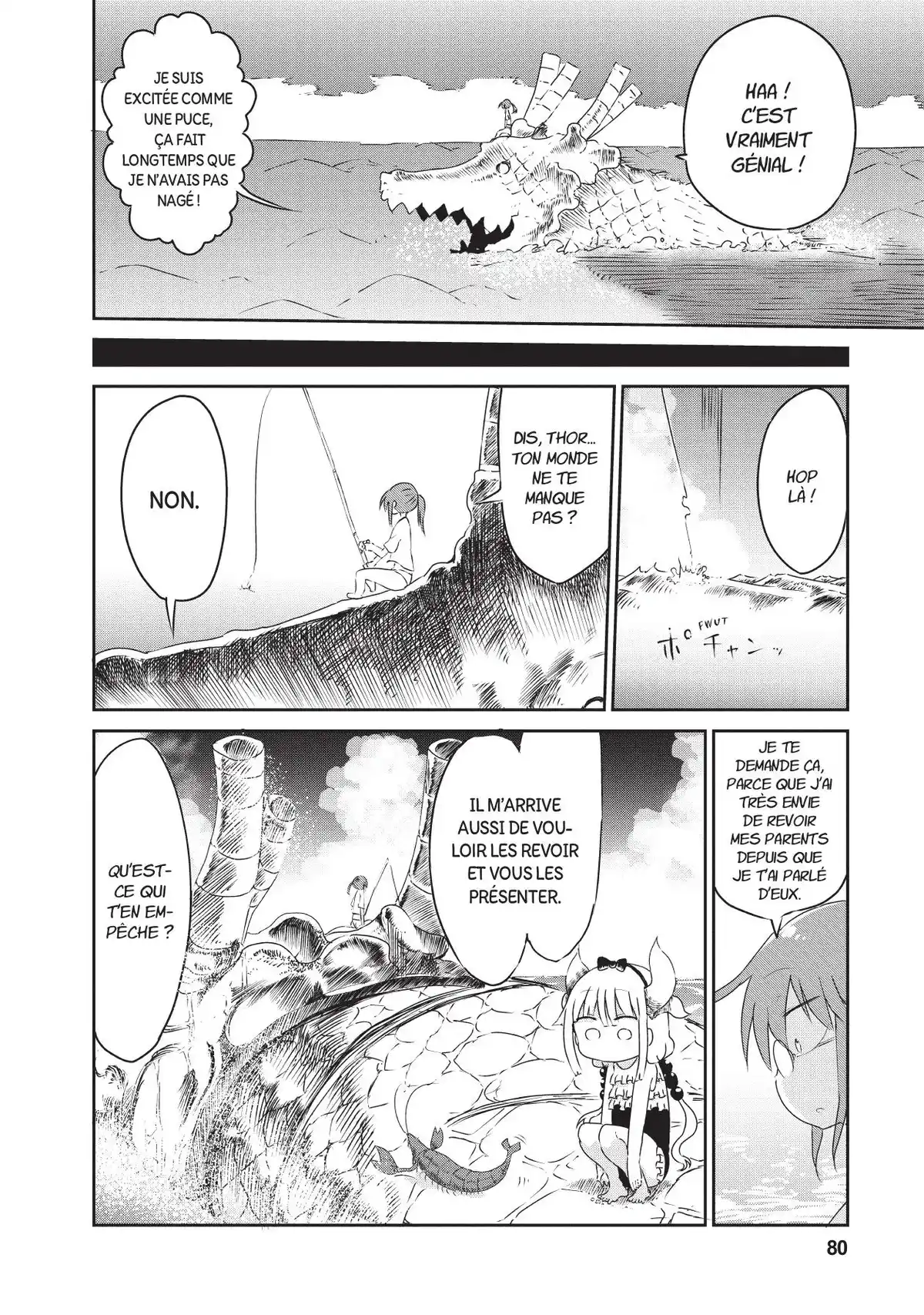 Miss Kobayashi’s Dragon Maid Volume 2 page 82