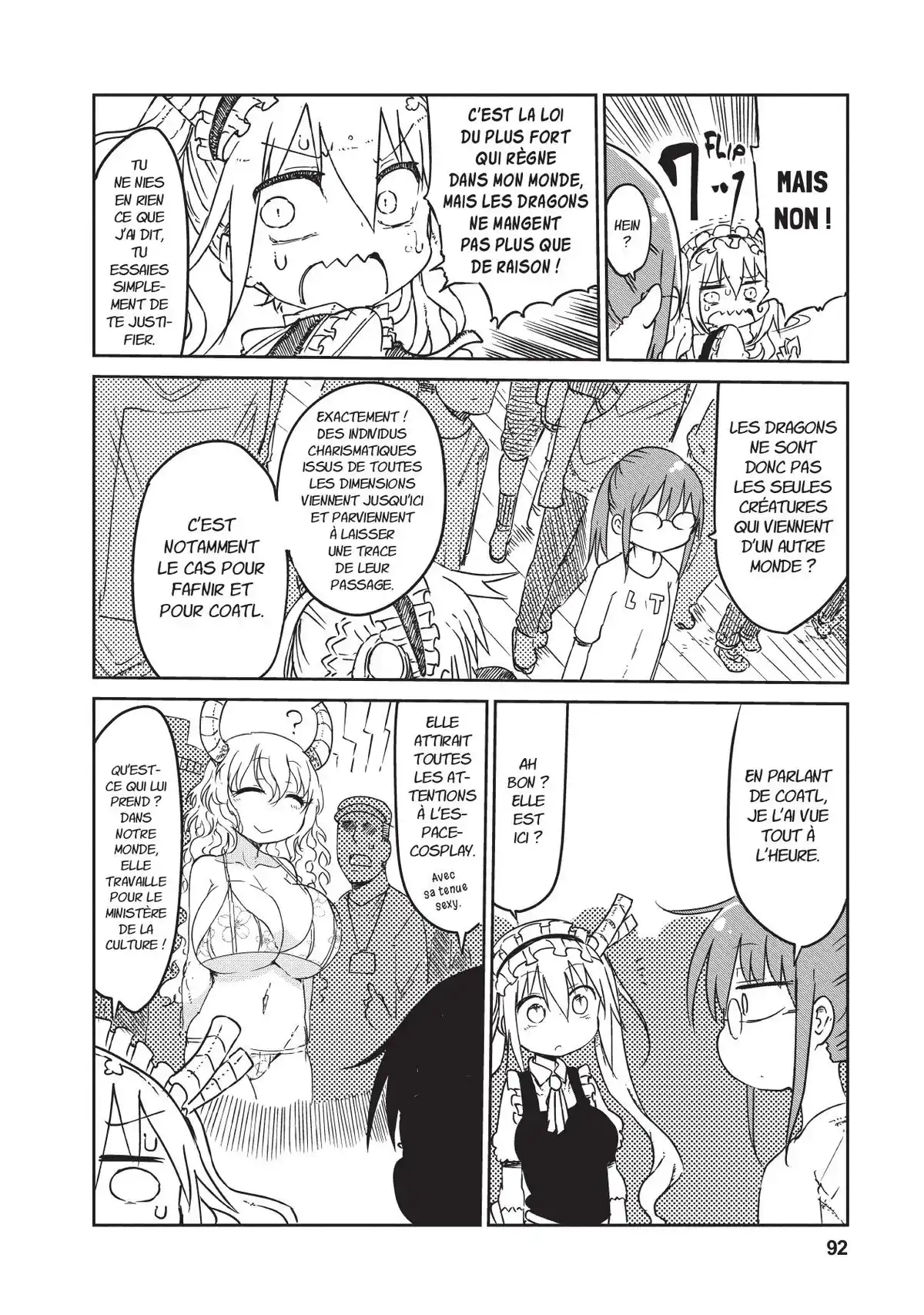 Miss Kobayashi’s Dragon Maid Volume 2 page 94