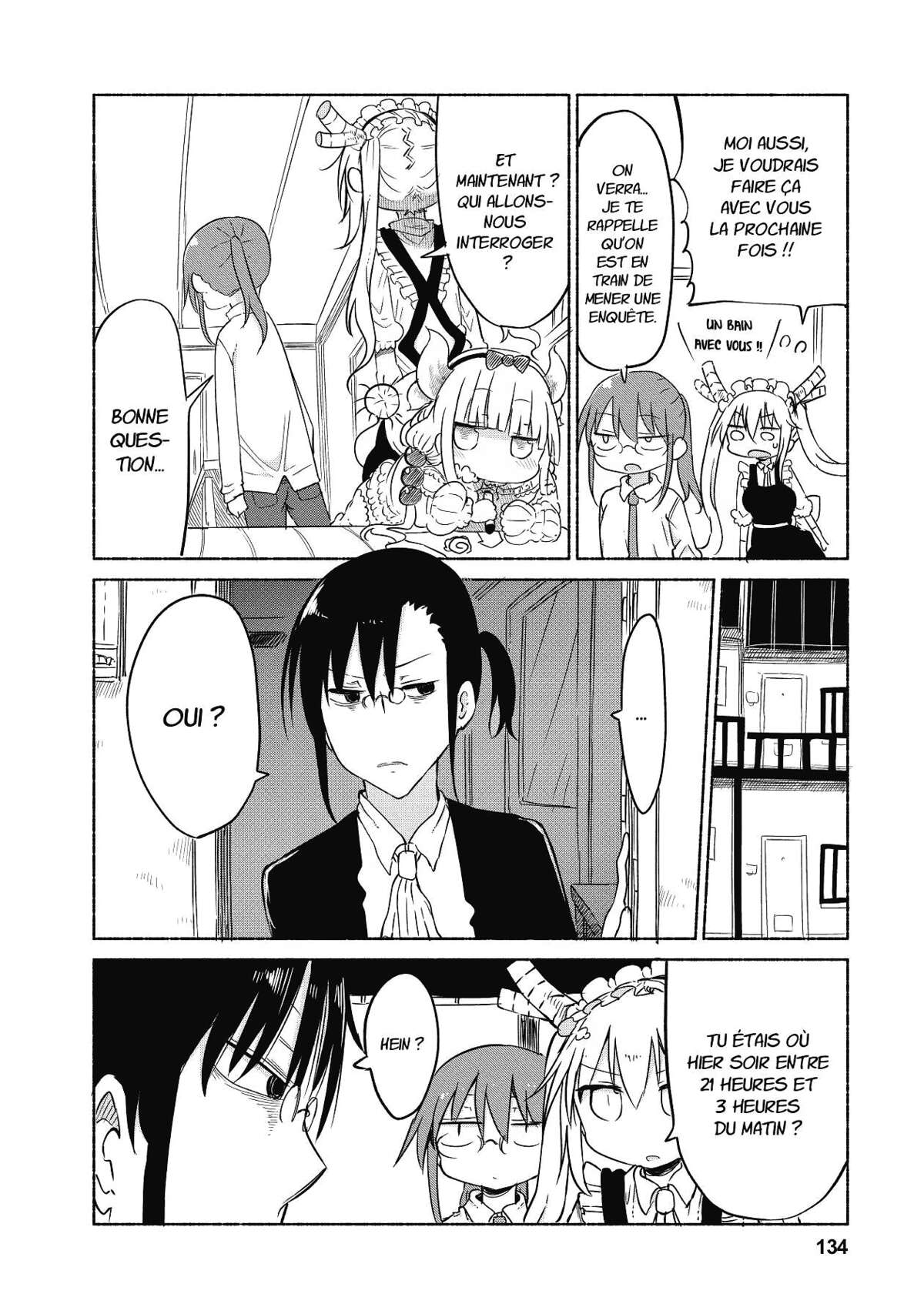 Miss Kobayashi’s Dragon Maid Volume 3 page 135