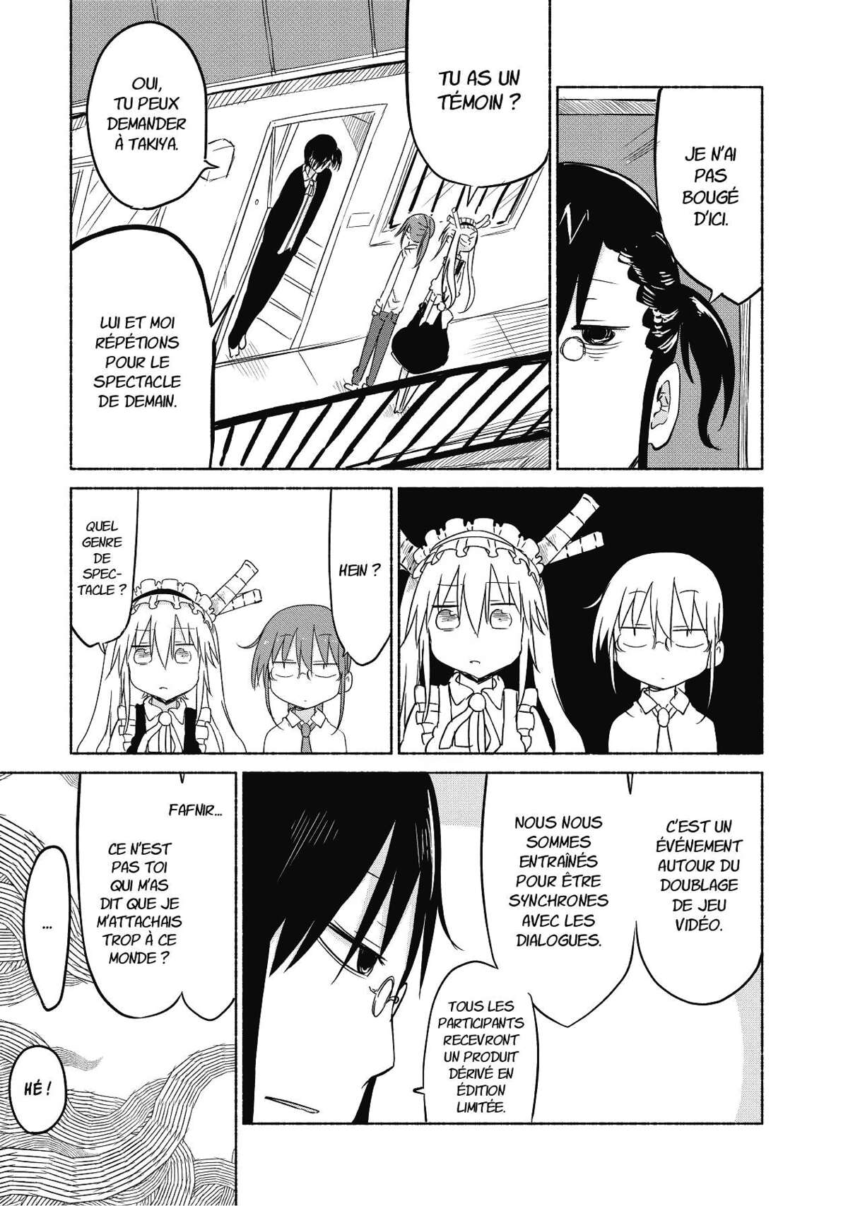 Miss Kobayashi’s Dragon Maid Volume 3 page 136