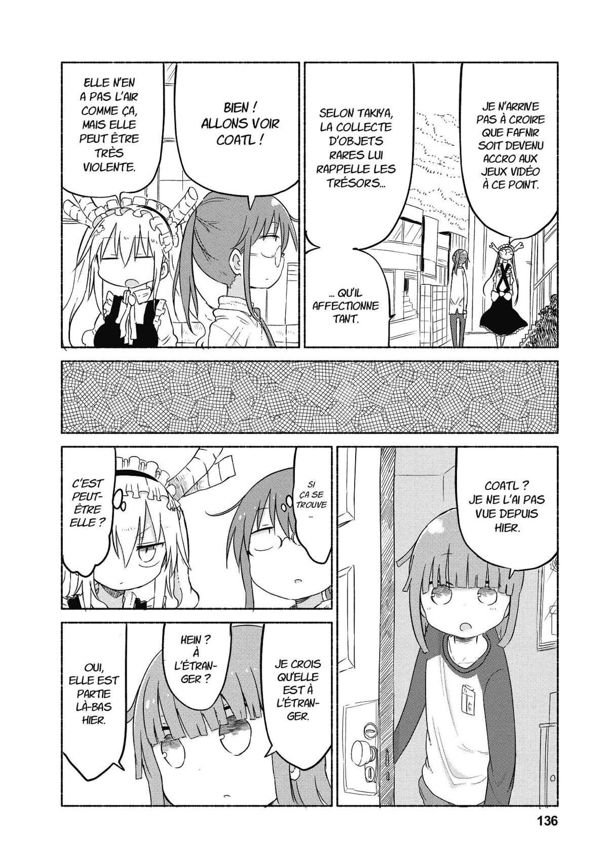 Miss Kobayashi’s Dragon Maid Volume 3 page 137