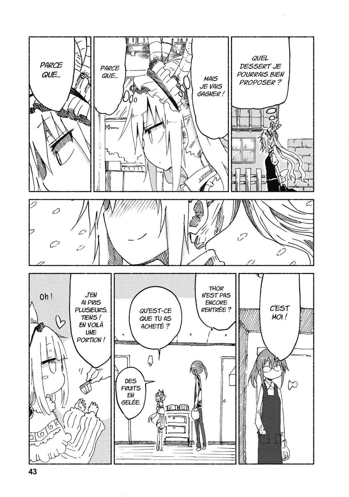 Miss Kobayashi’s Dragon Maid Volume 3 page 44