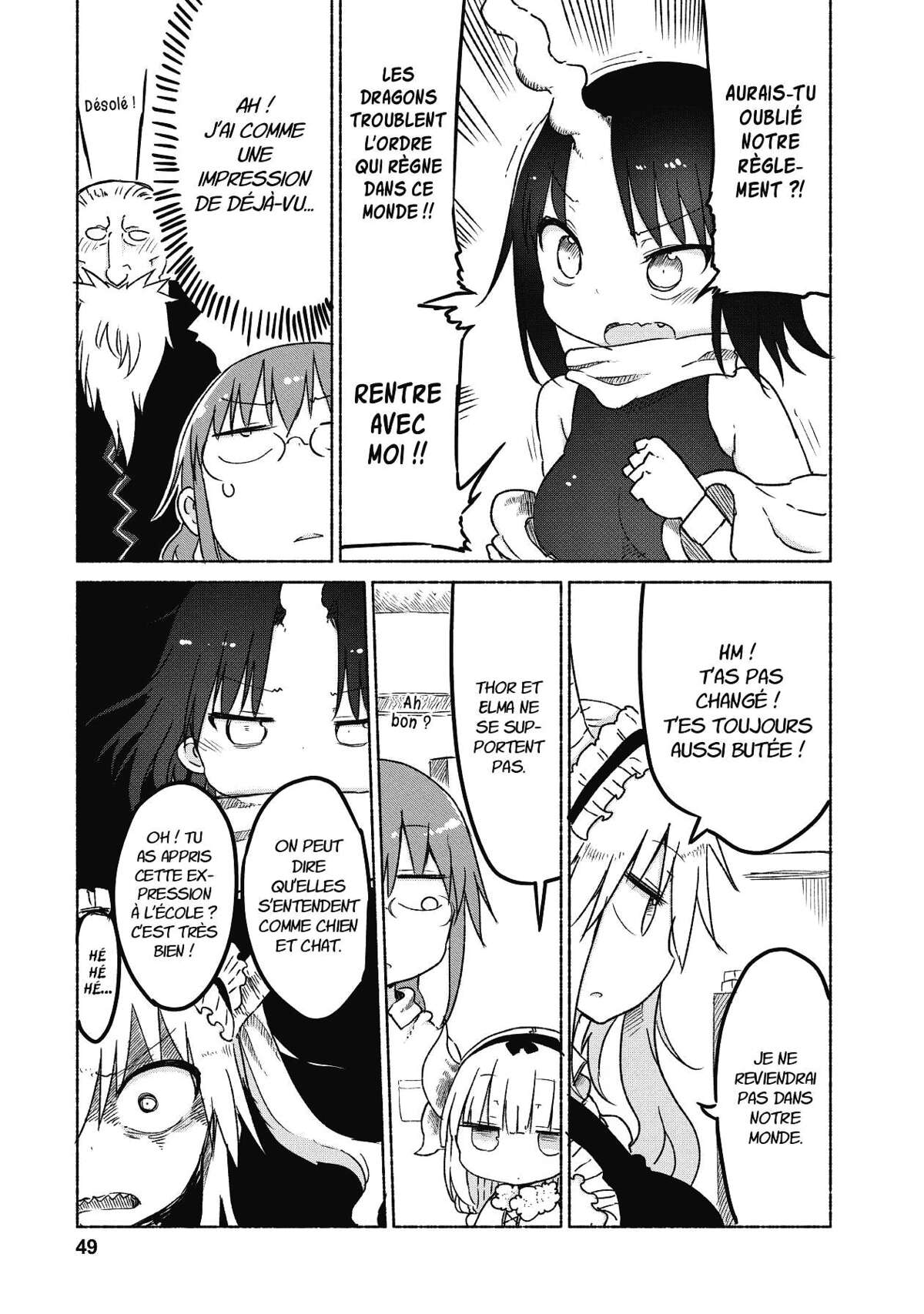 Miss Kobayashi’s Dragon Maid Volume 3 page 50