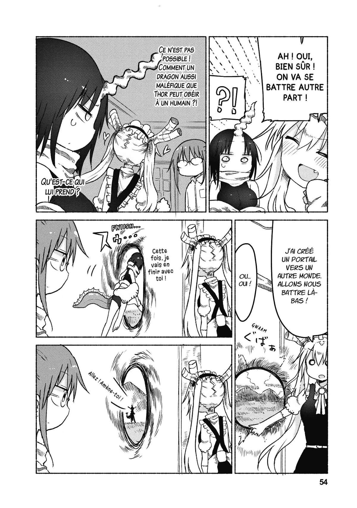 Miss Kobayashi’s Dragon Maid Volume 3 page 55