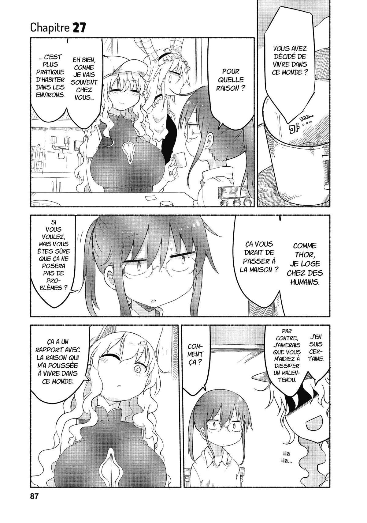 Miss Kobayashi’s Dragon Maid Volume 3 page 88