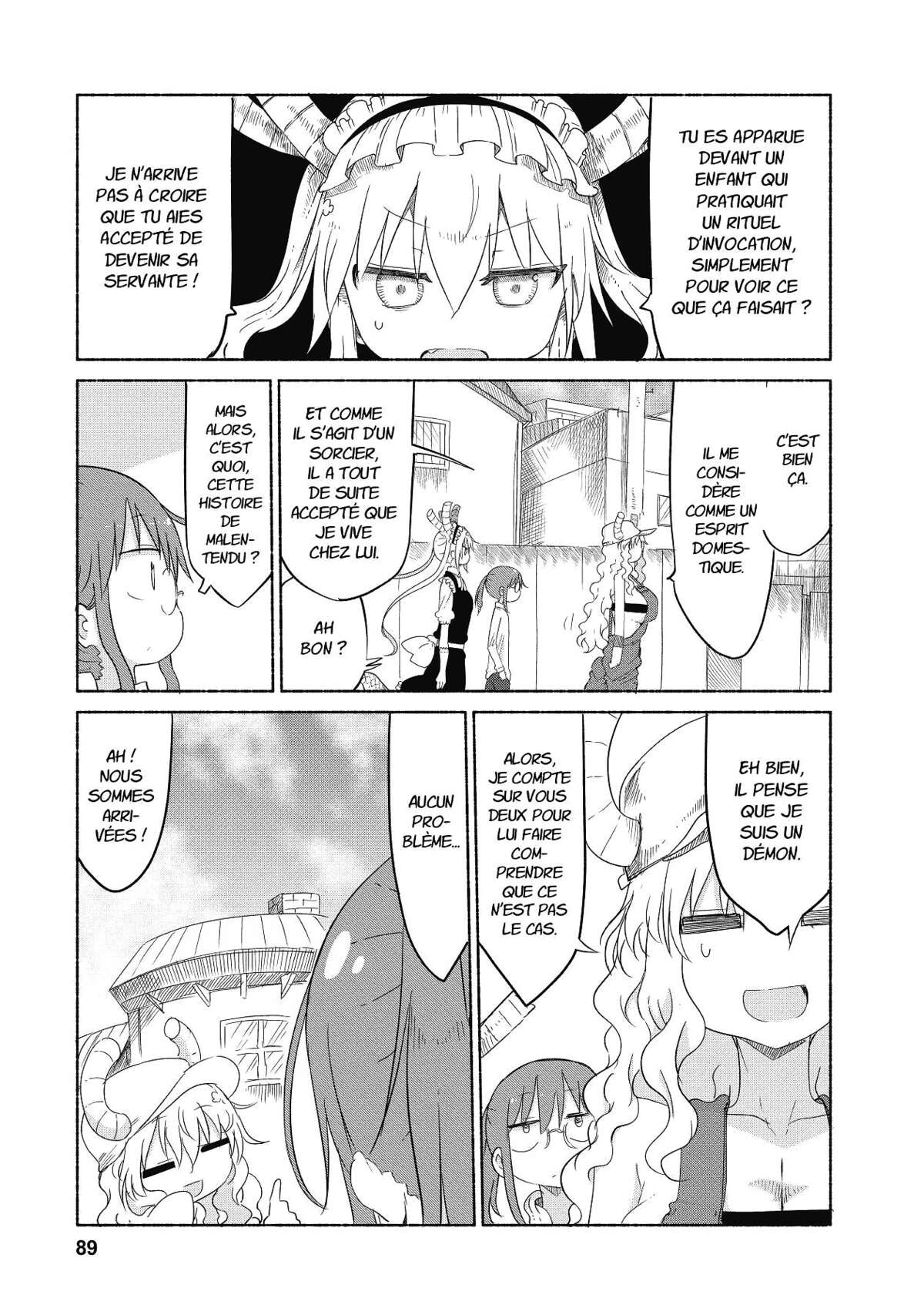 Miss Kobayashi’s Dragon Maid Volume 3 page 90