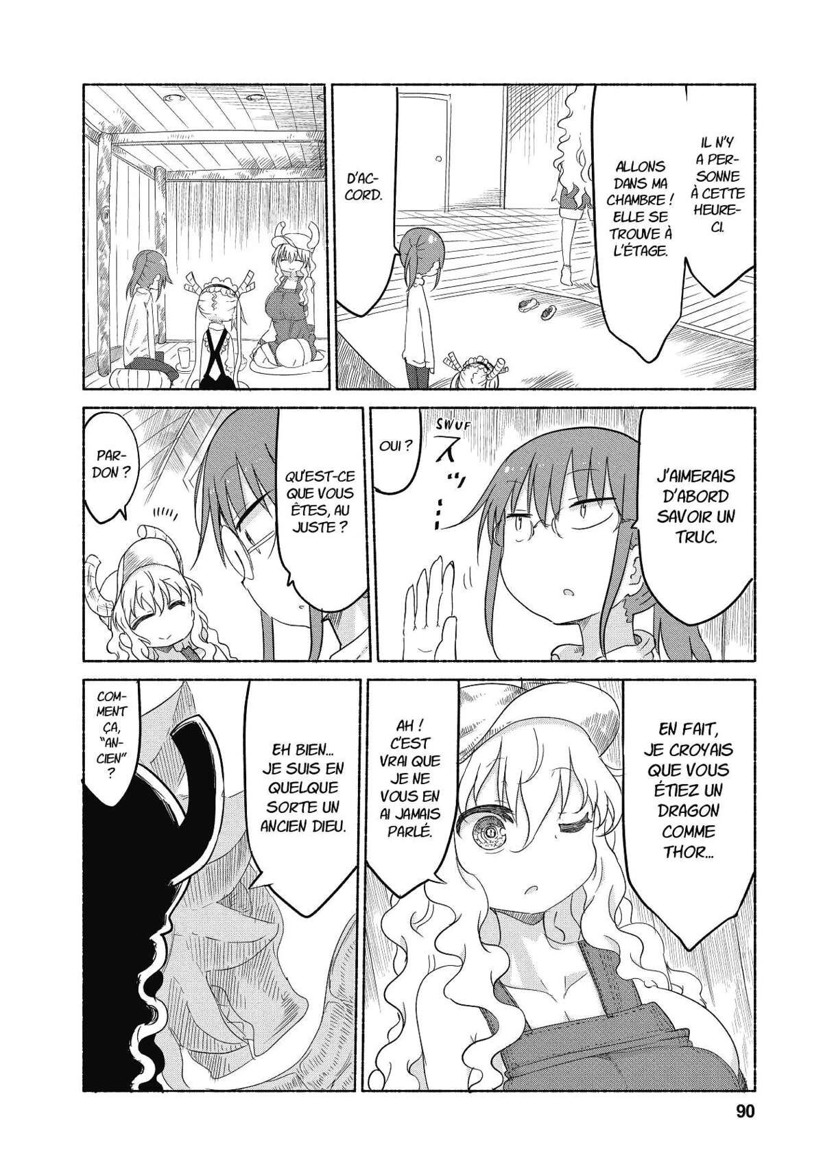 Miss Kobayashi’s Dragon Maid Volume 3 page 91