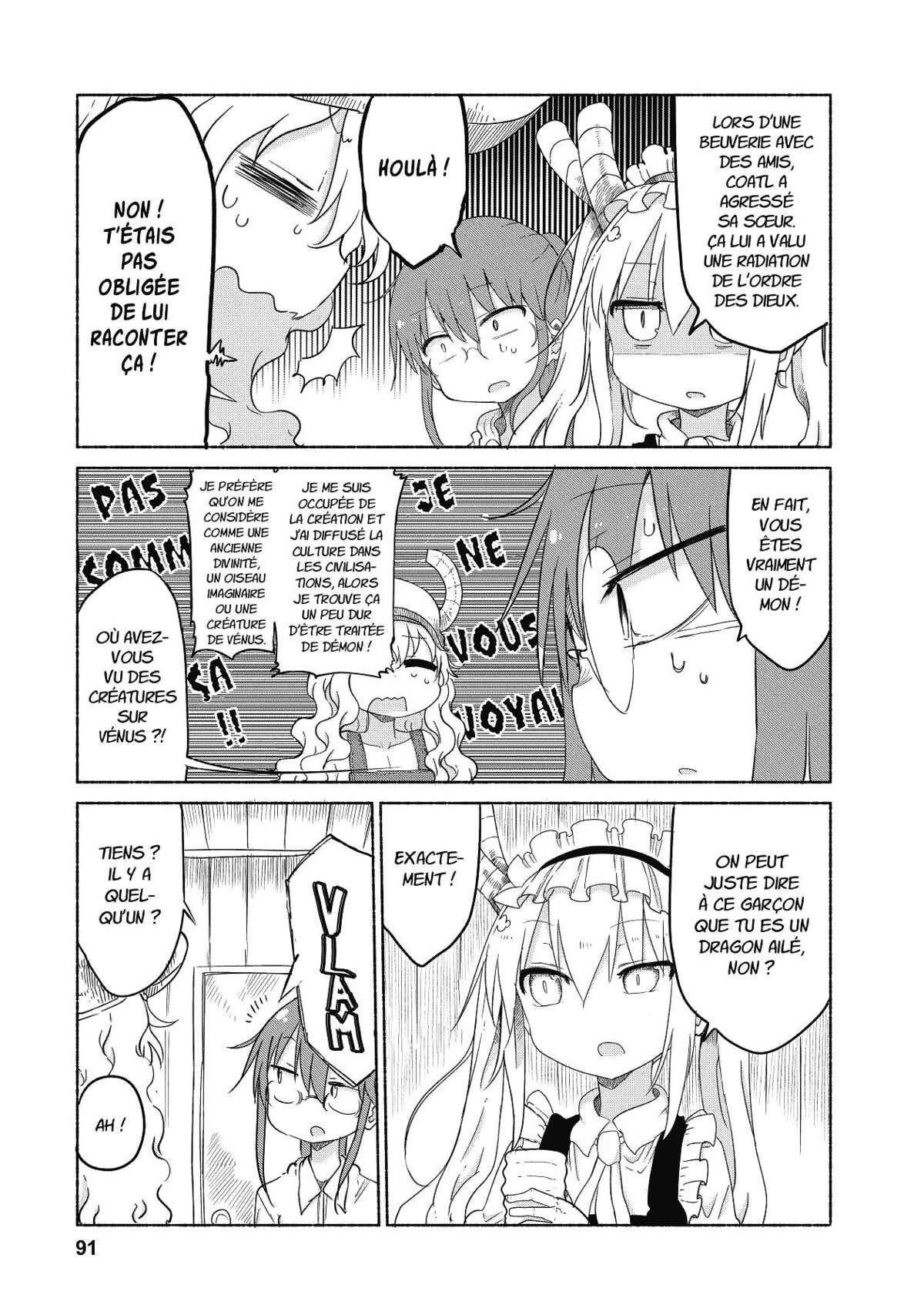 Miss Kobayashi’s Dragon Maid Volume 3 page 92