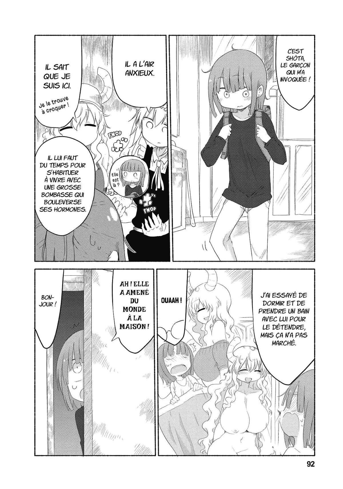 Miss Kobayashi’s Dragon Maid Volume 3 page 93