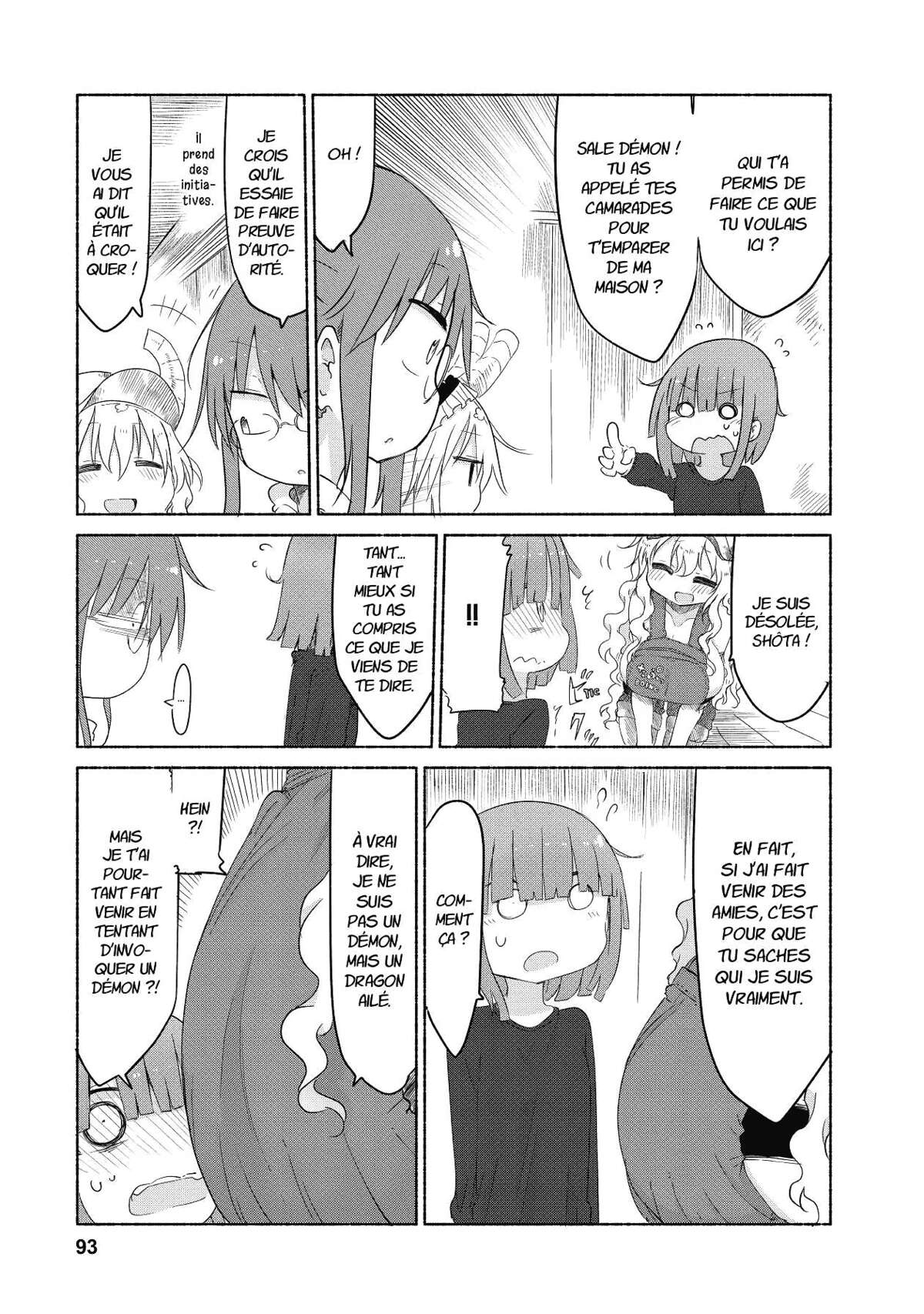 Miss Kobayashi’s Dragon Maid Volume 3 page 94