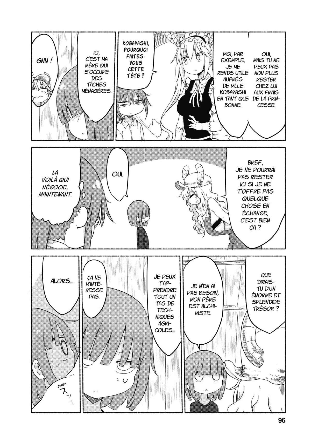 Miss Kobayashi’s Dragon Maid Volume 3 page 97