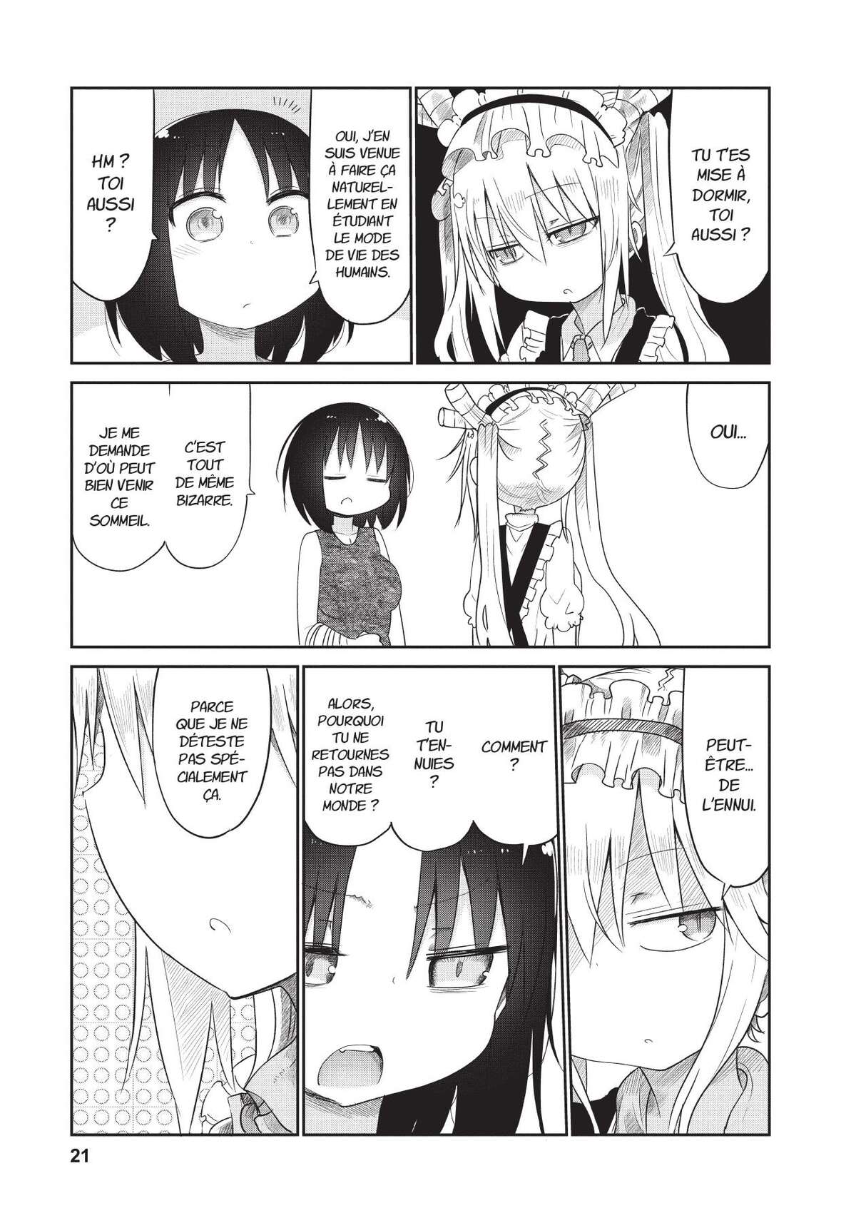 Miss Kobayashi’s Dragon Maid Volume 5 page 22