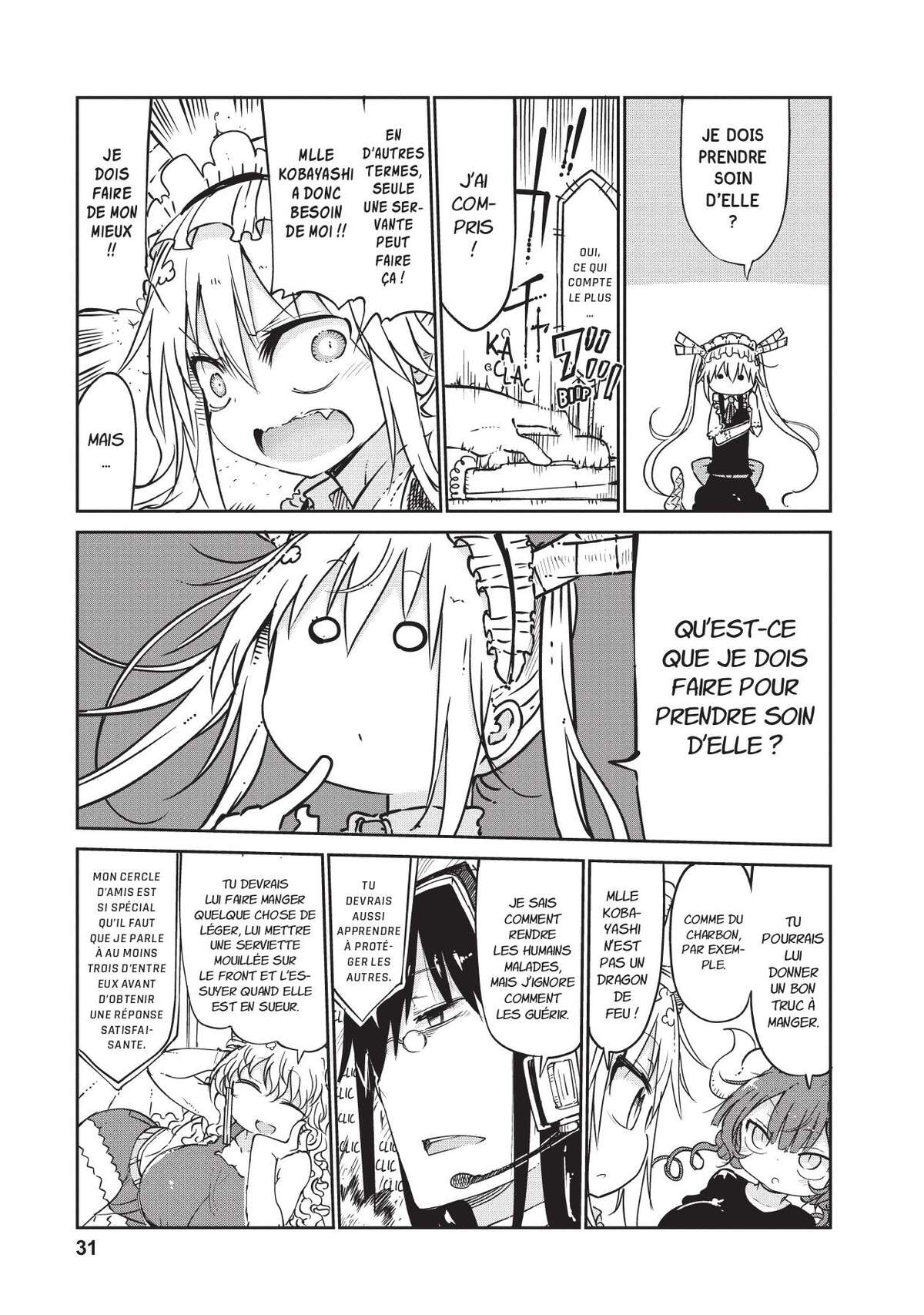 Miss Kobayashi’s Dragon Maid Volume 5 page 32