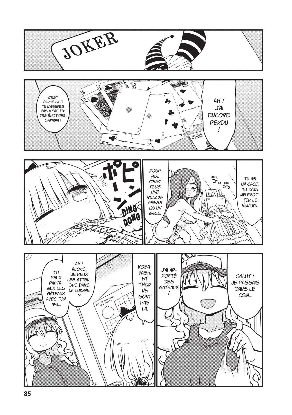 Miss Kobayashi’s Dragon Maid Volume 5 page 86