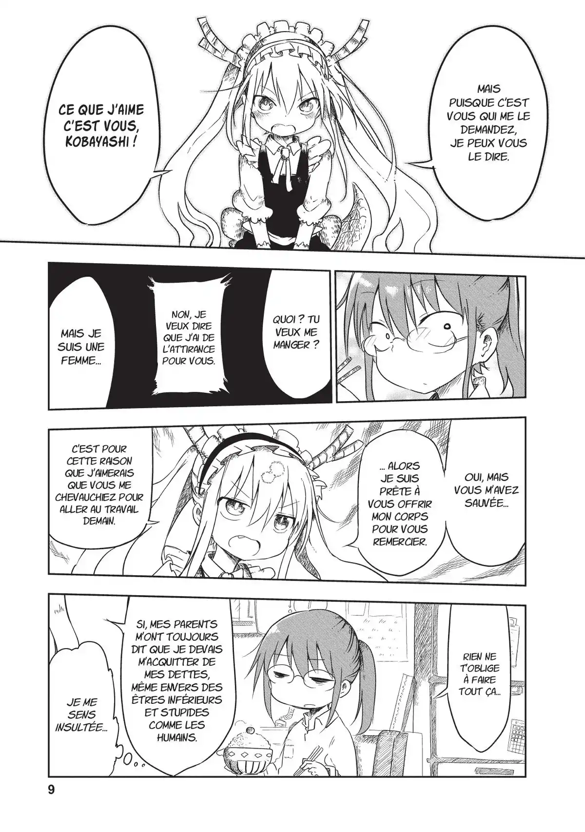 Miss Kobayashi’s Dragon Maid Volume 1 page 10