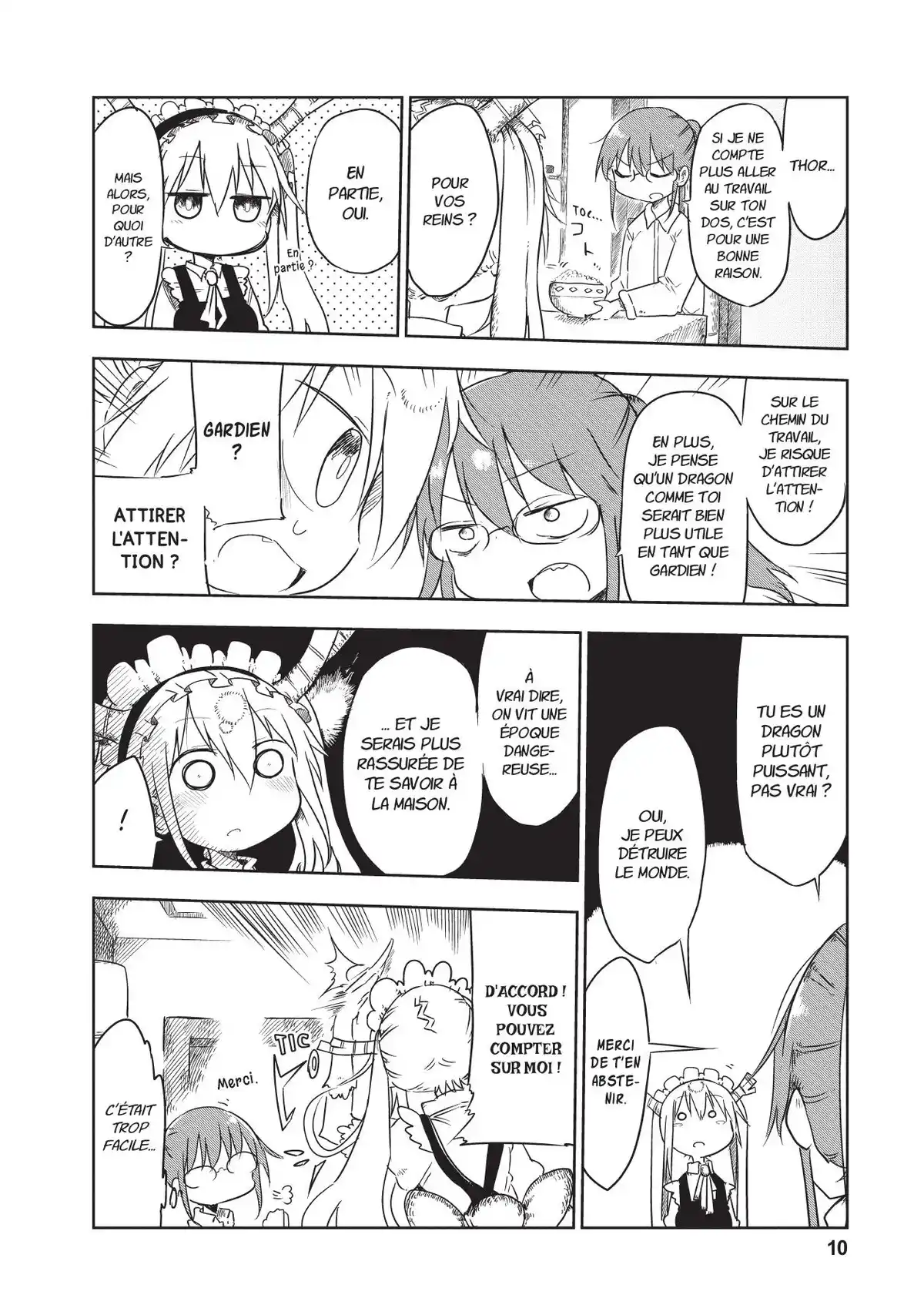 Miss Kobayashi’s Dragon Maid Volume 1 page 11