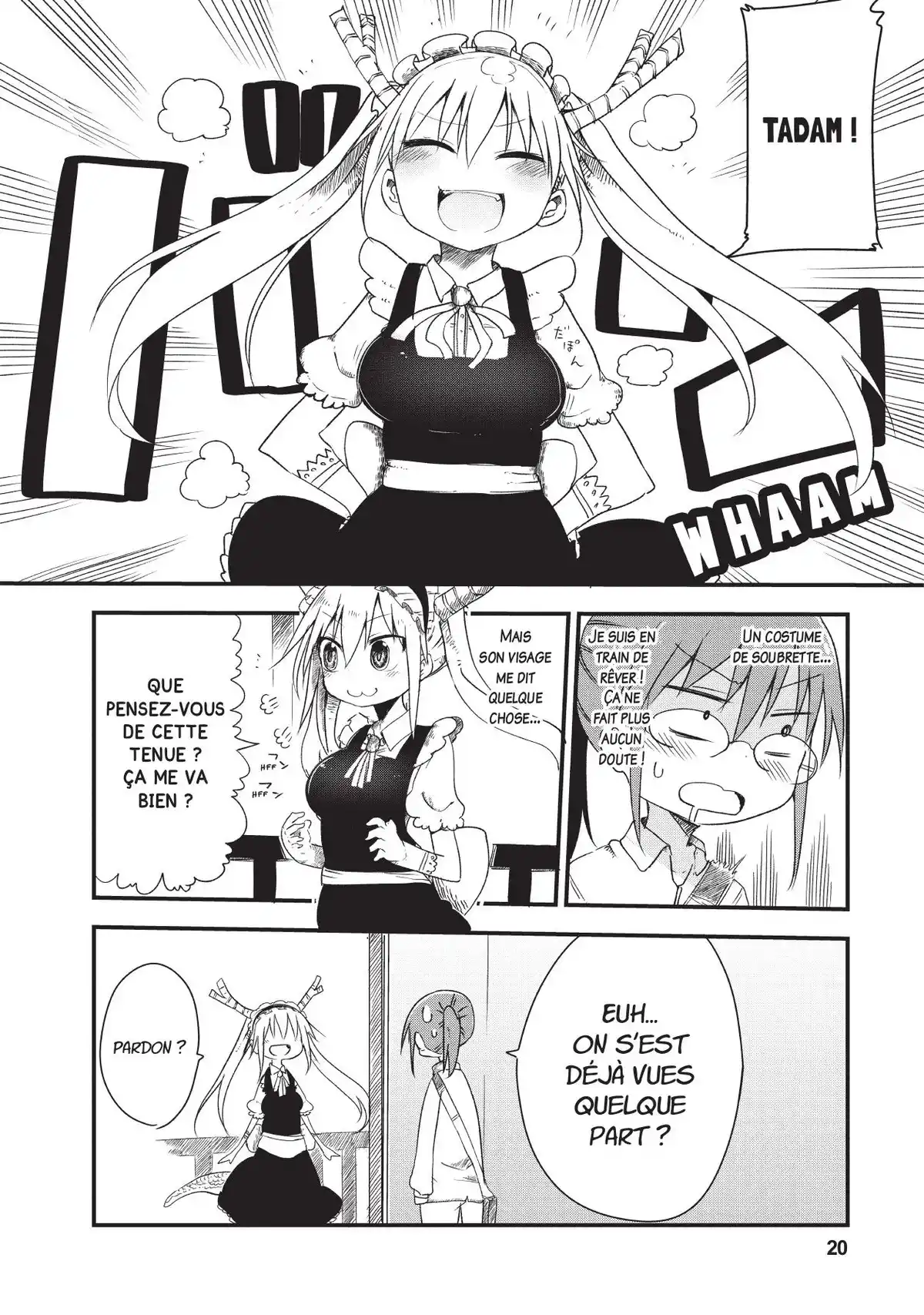Miss Kobayashi’s Dragon Maid Volume 1 page 21
