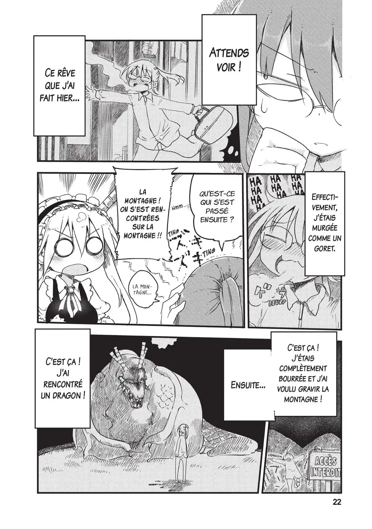 Miss Kobayashi’s Dragon Maid Volume 1 page 23