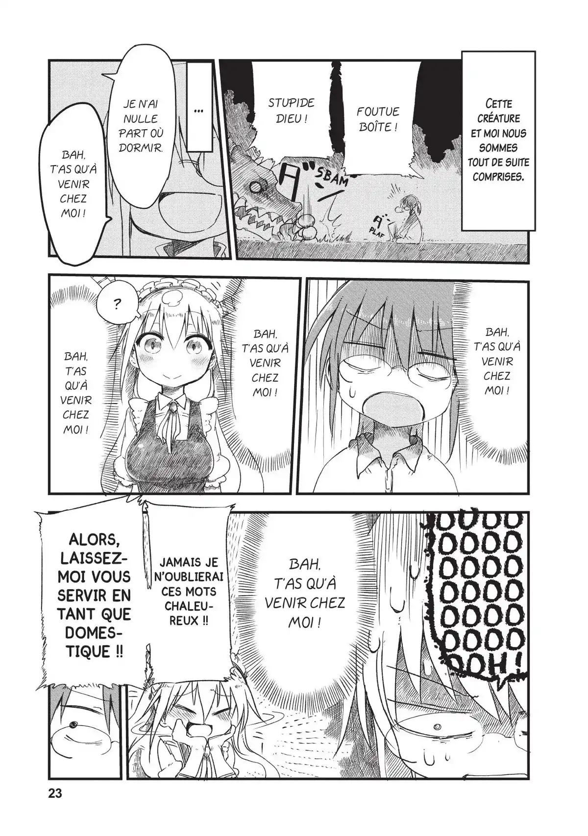 Miss Kobayashi’s Dragon Maid Volume 1 page 24