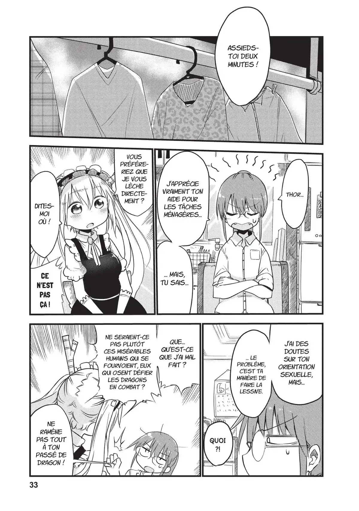Miss Kobayashi’s Dragon Maid Volume 1 page 34