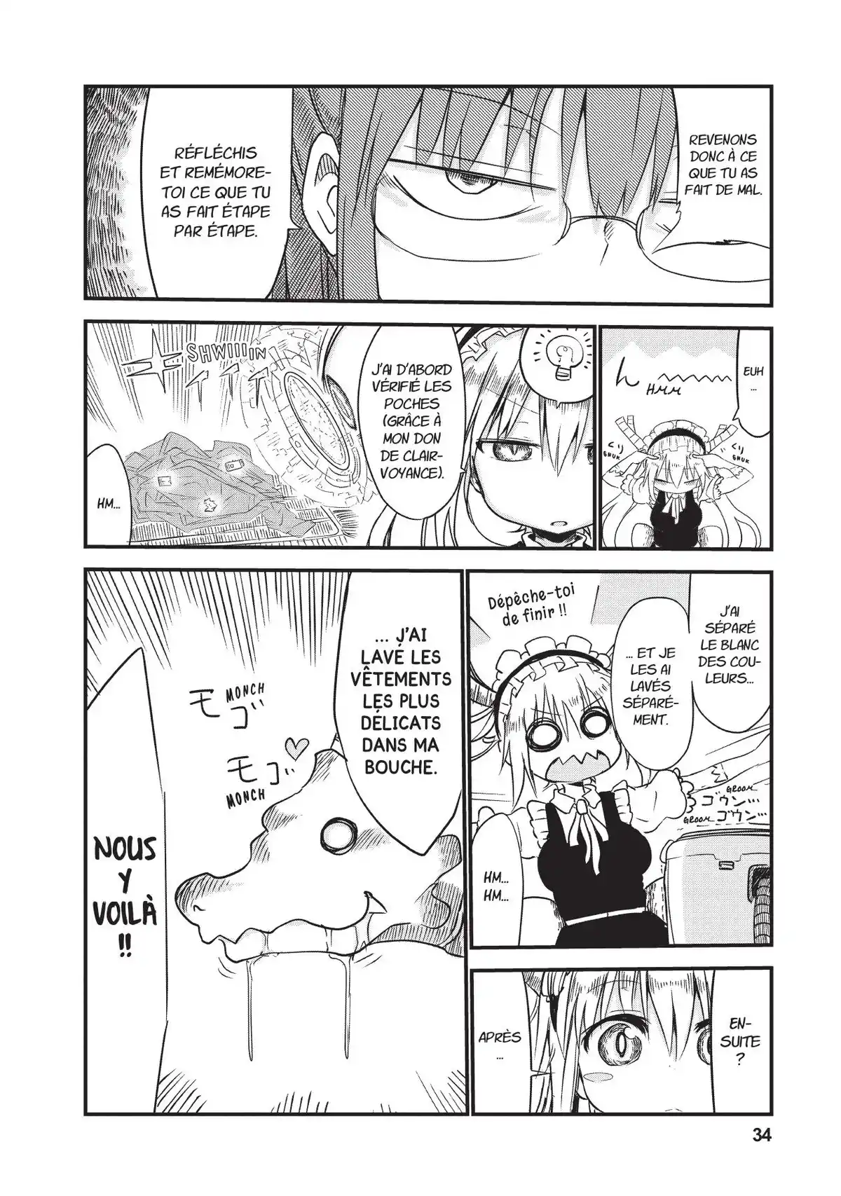 Miss Kobayashi’s Dragon Maid Volume 1 page 35