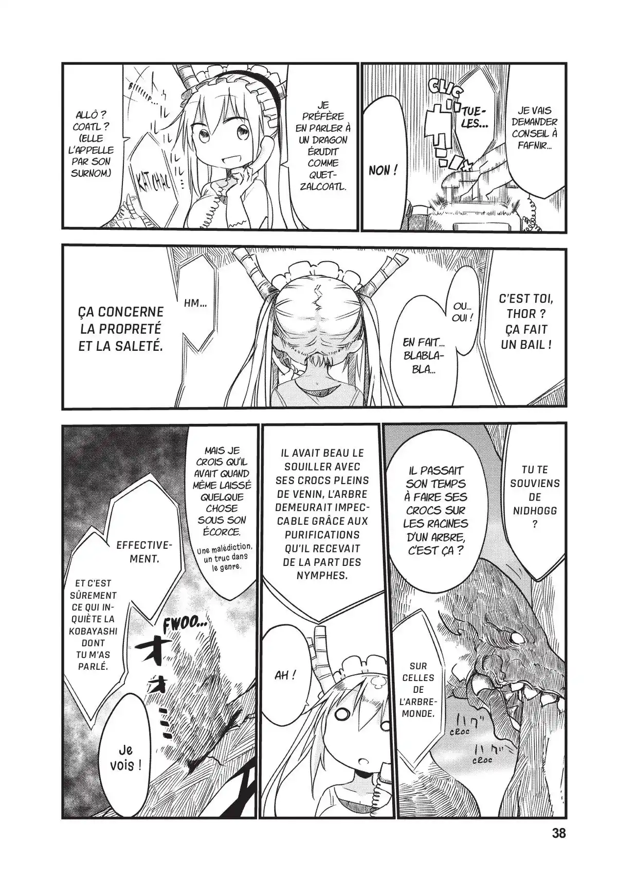 Miss Kobayashi’s Dragon Maid Volume 1 page 39