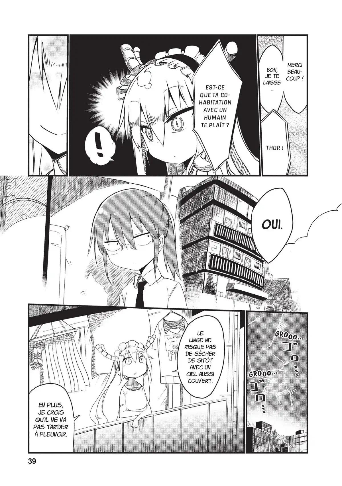 Miss Kobayashi’s Dragon Maid Volume 1 page 40