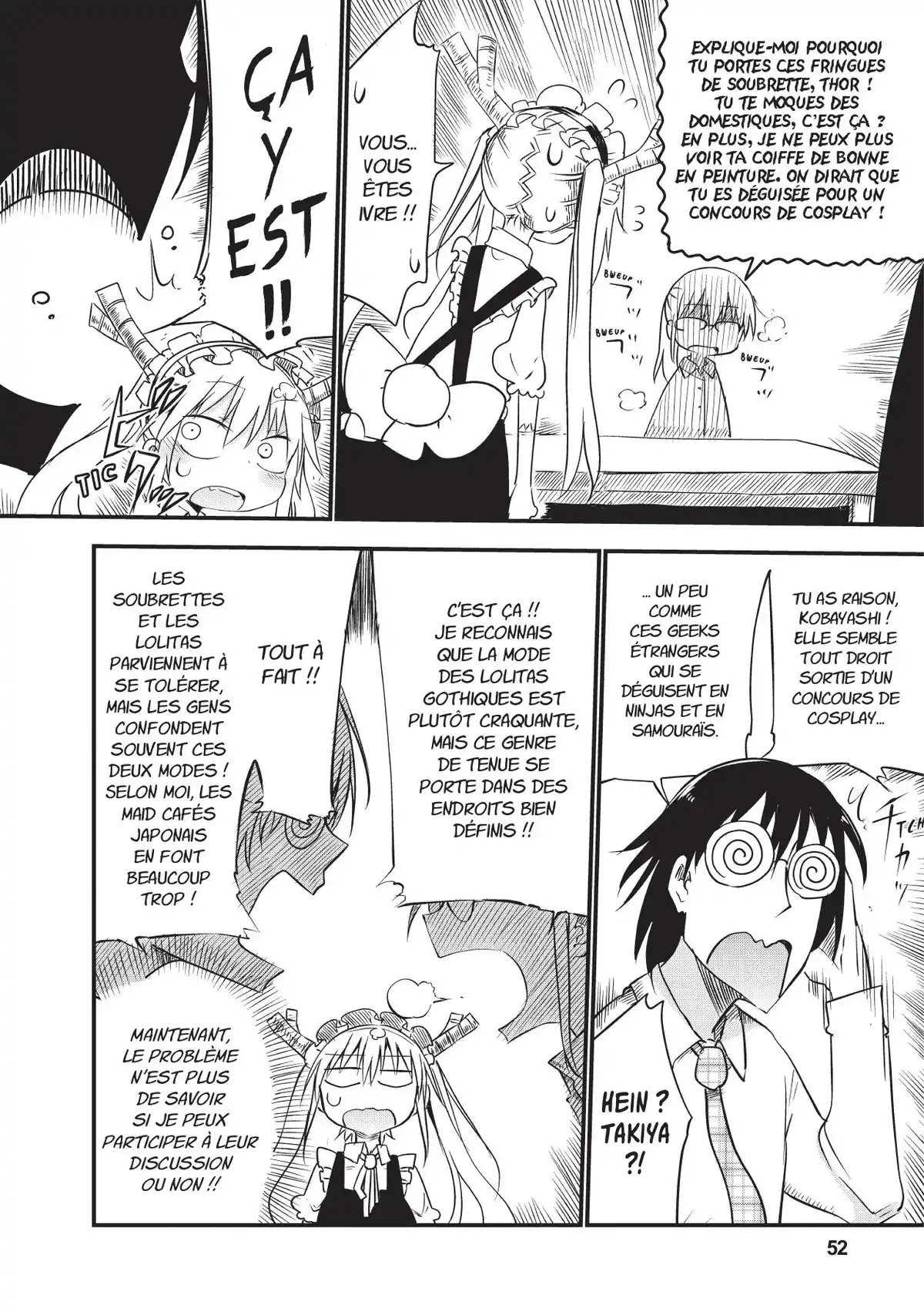 Miss Kobayashi’s Dragon Maid Volume 1 page 53