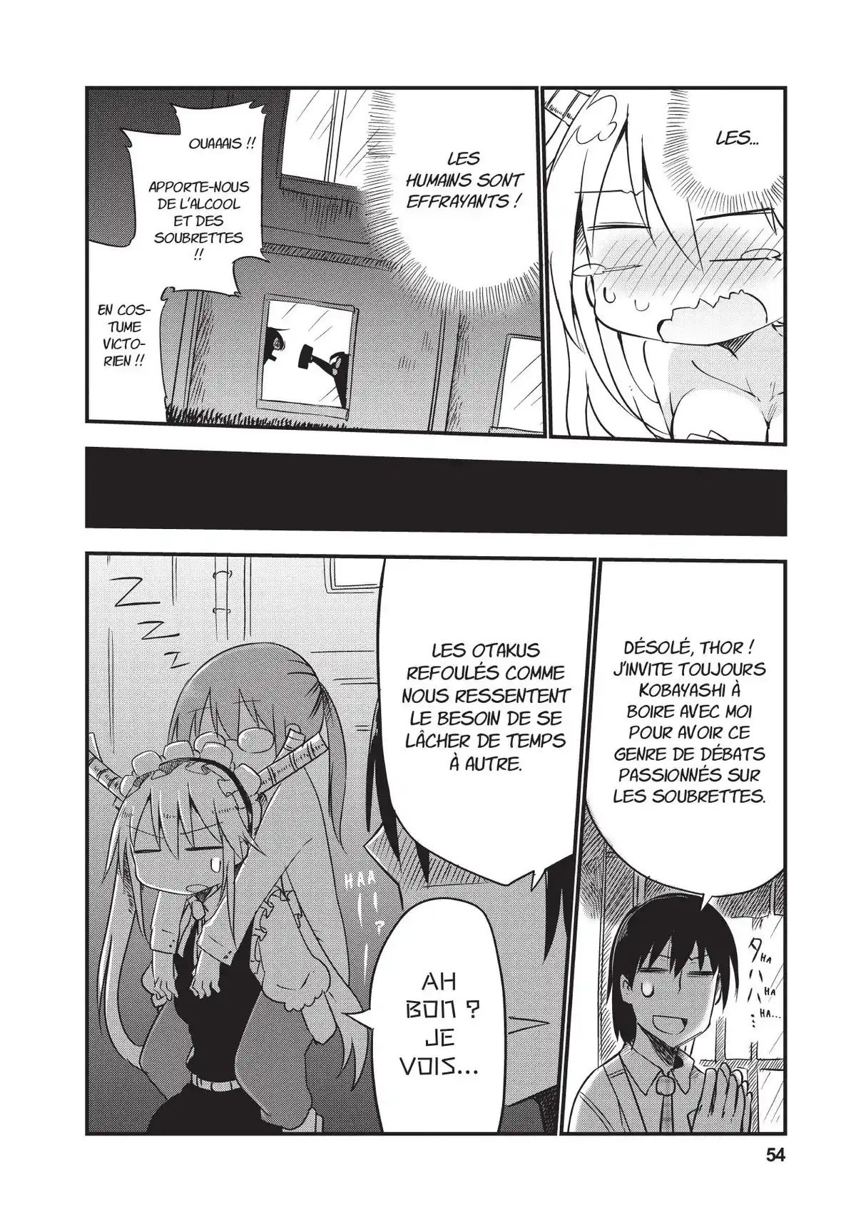 Miss Kobayashi’s Dragon Maid Volume 1 page 55
