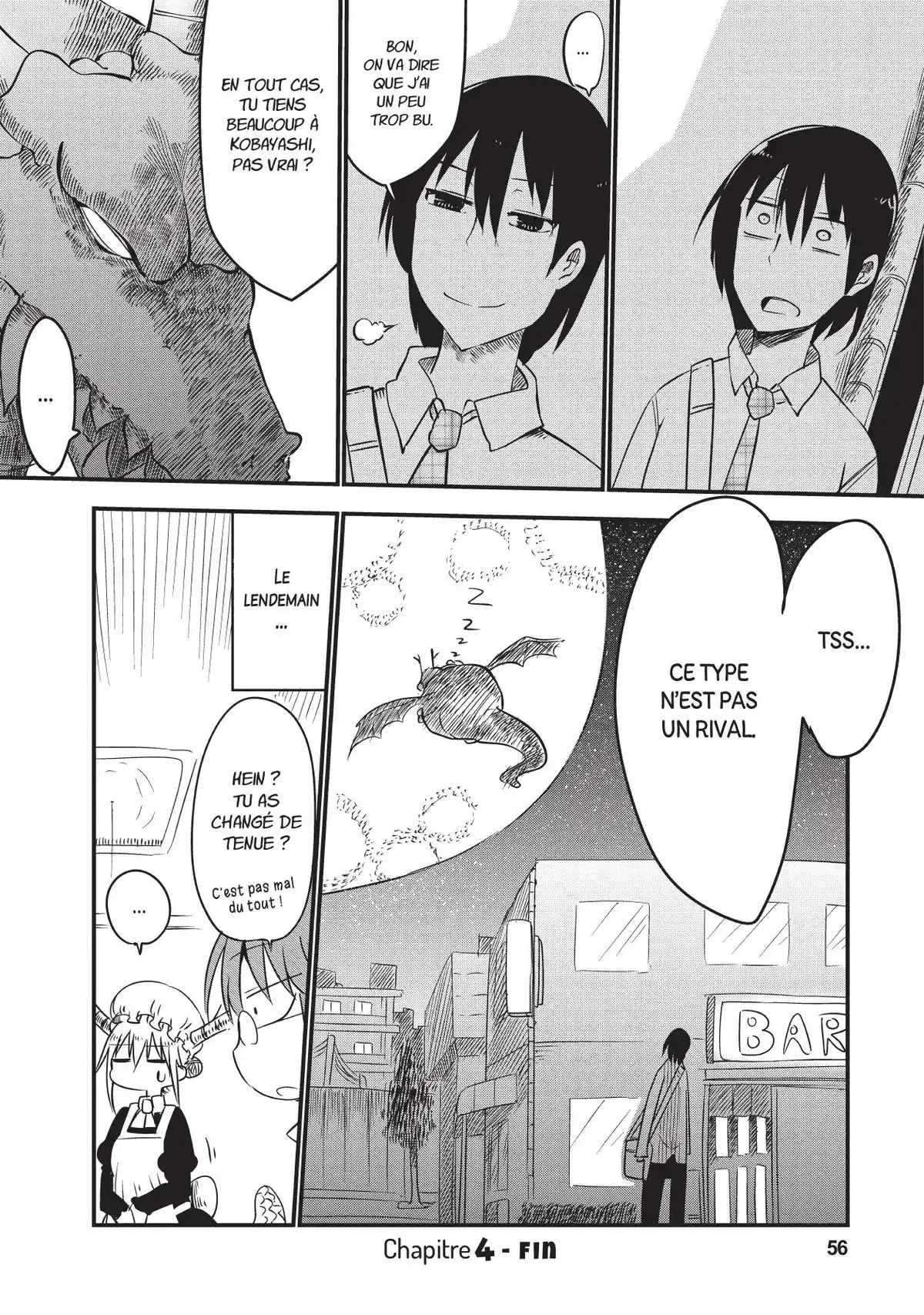 Miss Kobayashi’s Dragon Maid Volume 1 page 57