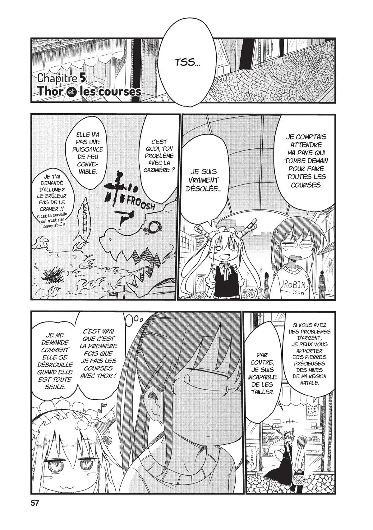 Miss Kobayashi’s Dragon Maid Volume 1 page 58