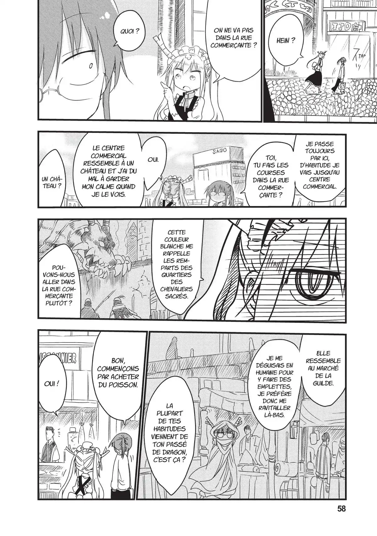 Miss Kobayashi’s Dragon Maid Volume 1 page 59