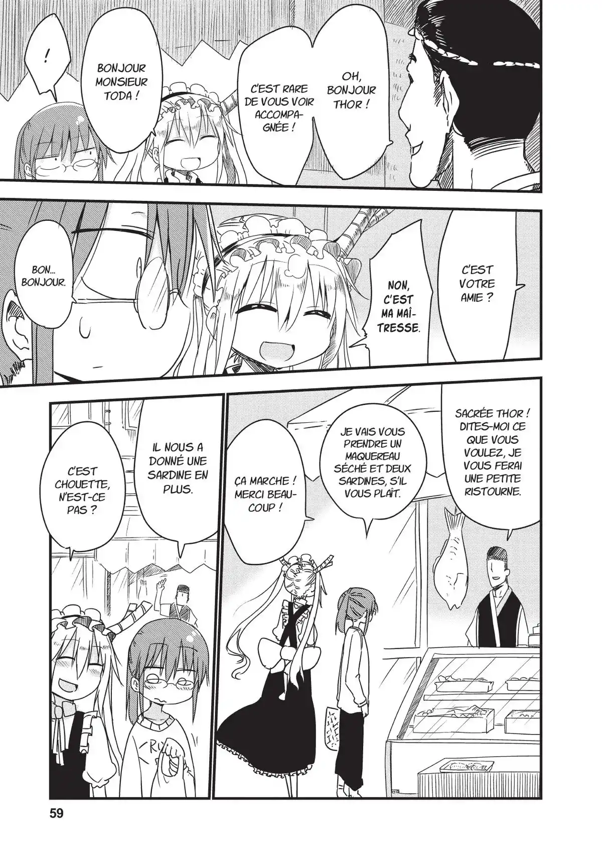 Miss Kobayashi’s Dragon Maid Volume 1 page 60