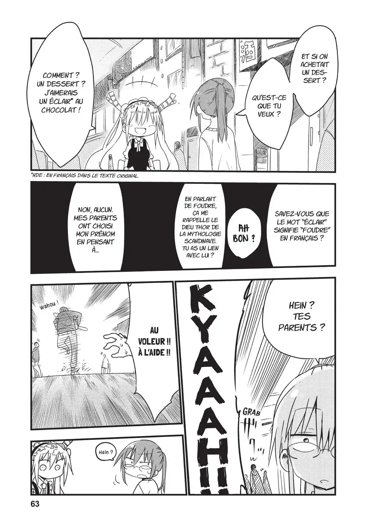 Miss Kobayashi’s Dragon Maid Volume 1 page 64