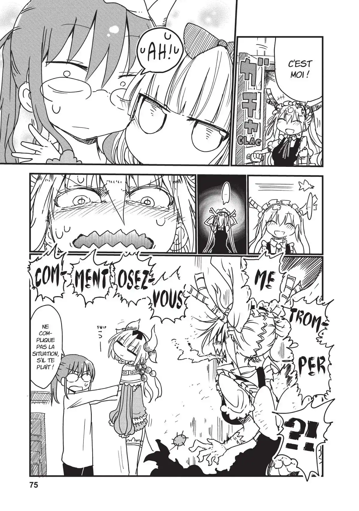 Miss Kobayashi’s Dragon Maid Volume 1 page 76