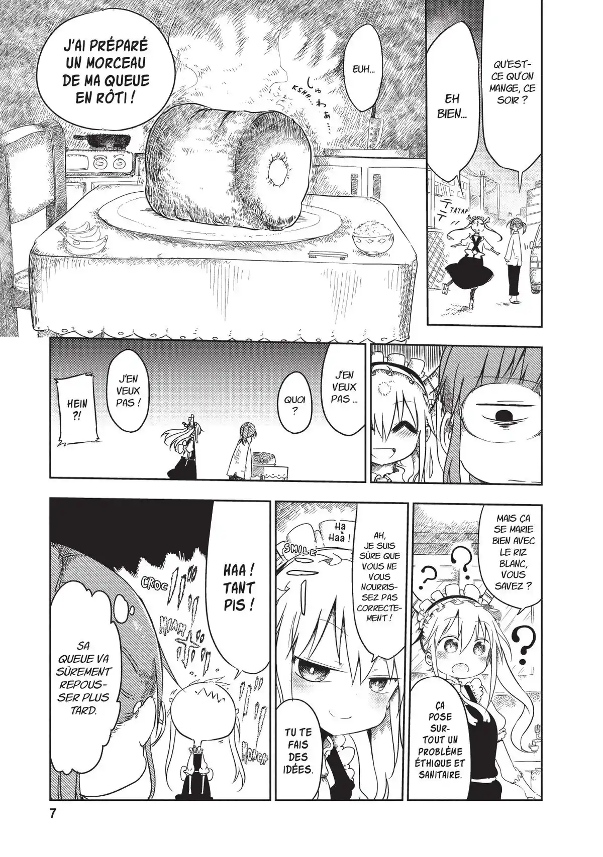 Miss Kobayashi’s Dragon Maid Volume 1 page 8