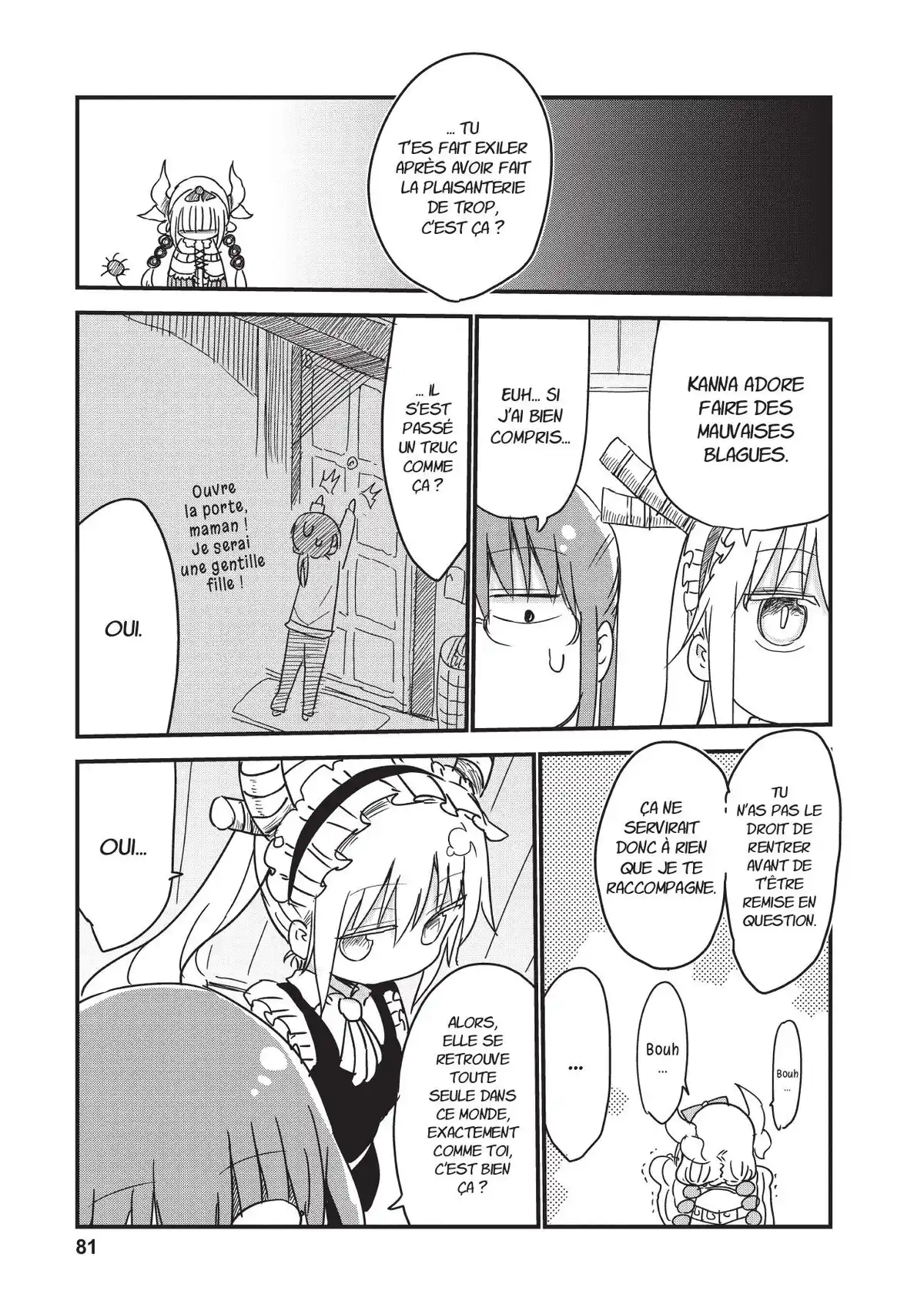 Miss Kobayashi’s Dragon Maid Volume 1 page 82