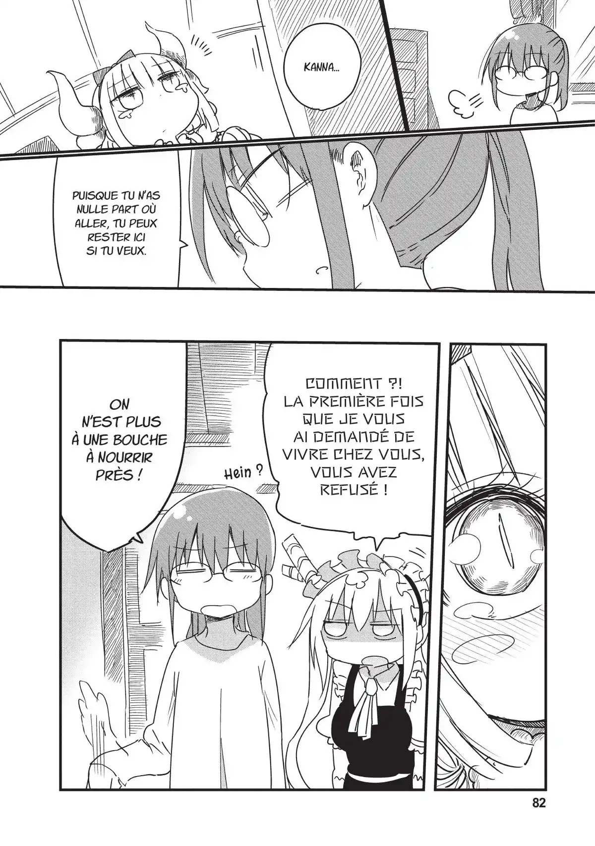 Miss Kobayashi’s Dragon Maid Volume 1 page 83