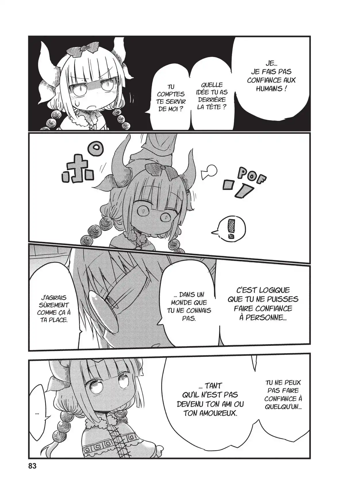 Miss Kobayashi’s Dragon Maid Volume 1 page 84