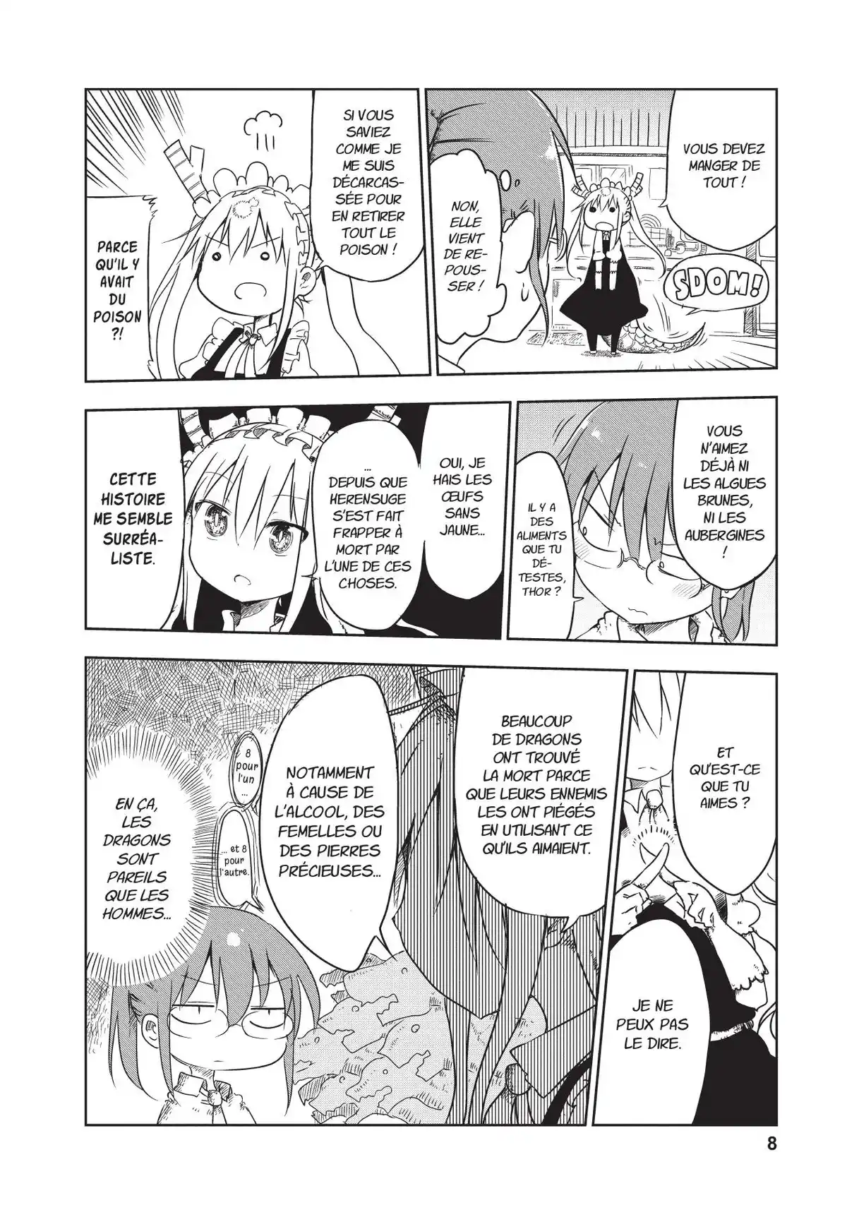 Miss Kobayashi’s Dragon Maid Volume 1 page 9