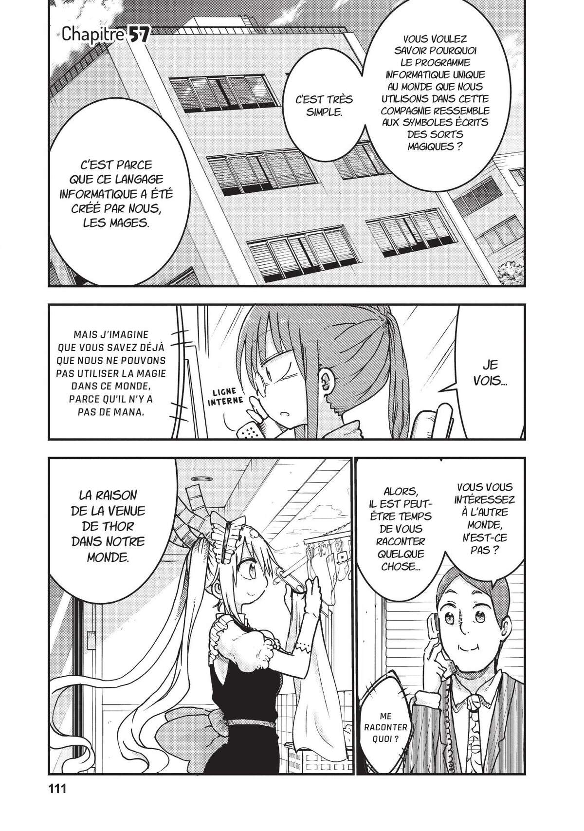 Miss Kobayashi’s Dragon Maid Volume 6 page 112