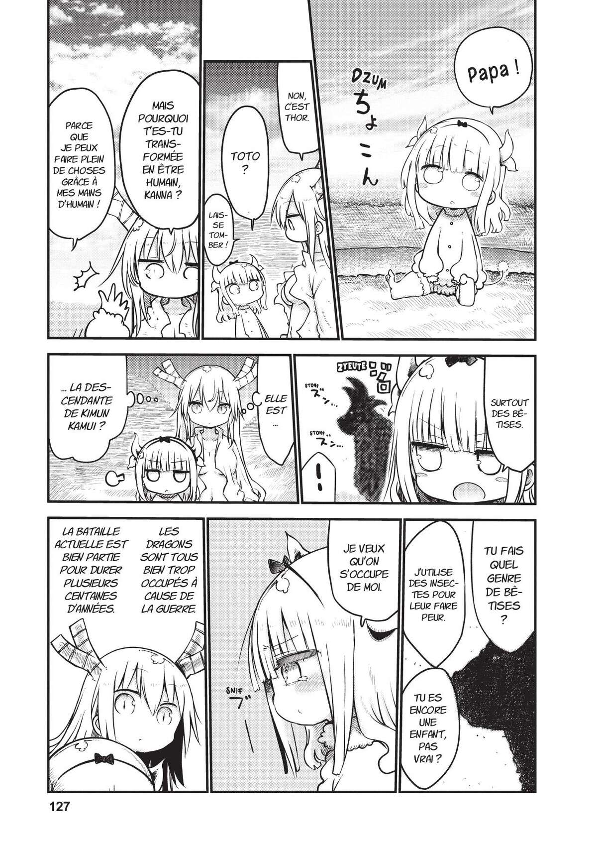 Miss Kobayashi’s Dragon Maid Volume 6 page 128