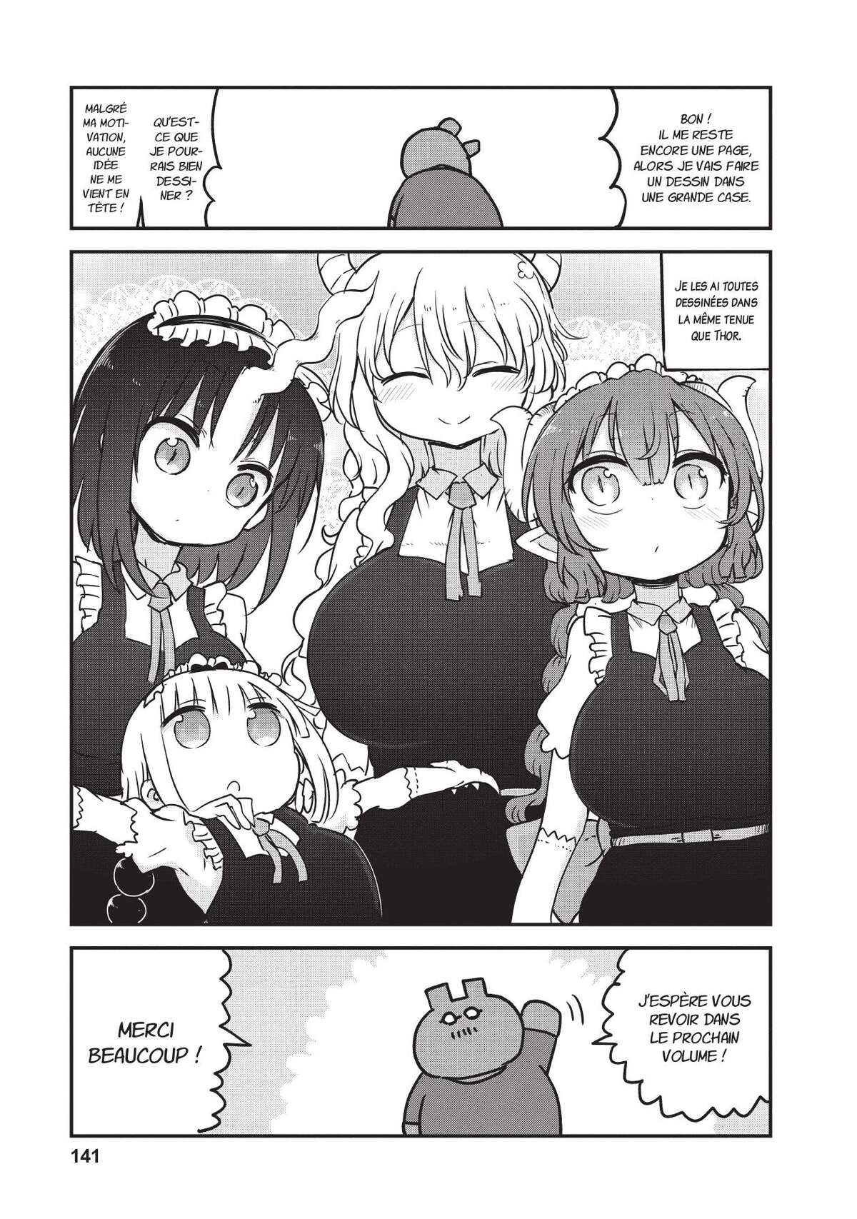 Miss Kobayashi’s Dragon Maid Volume 6 page 141