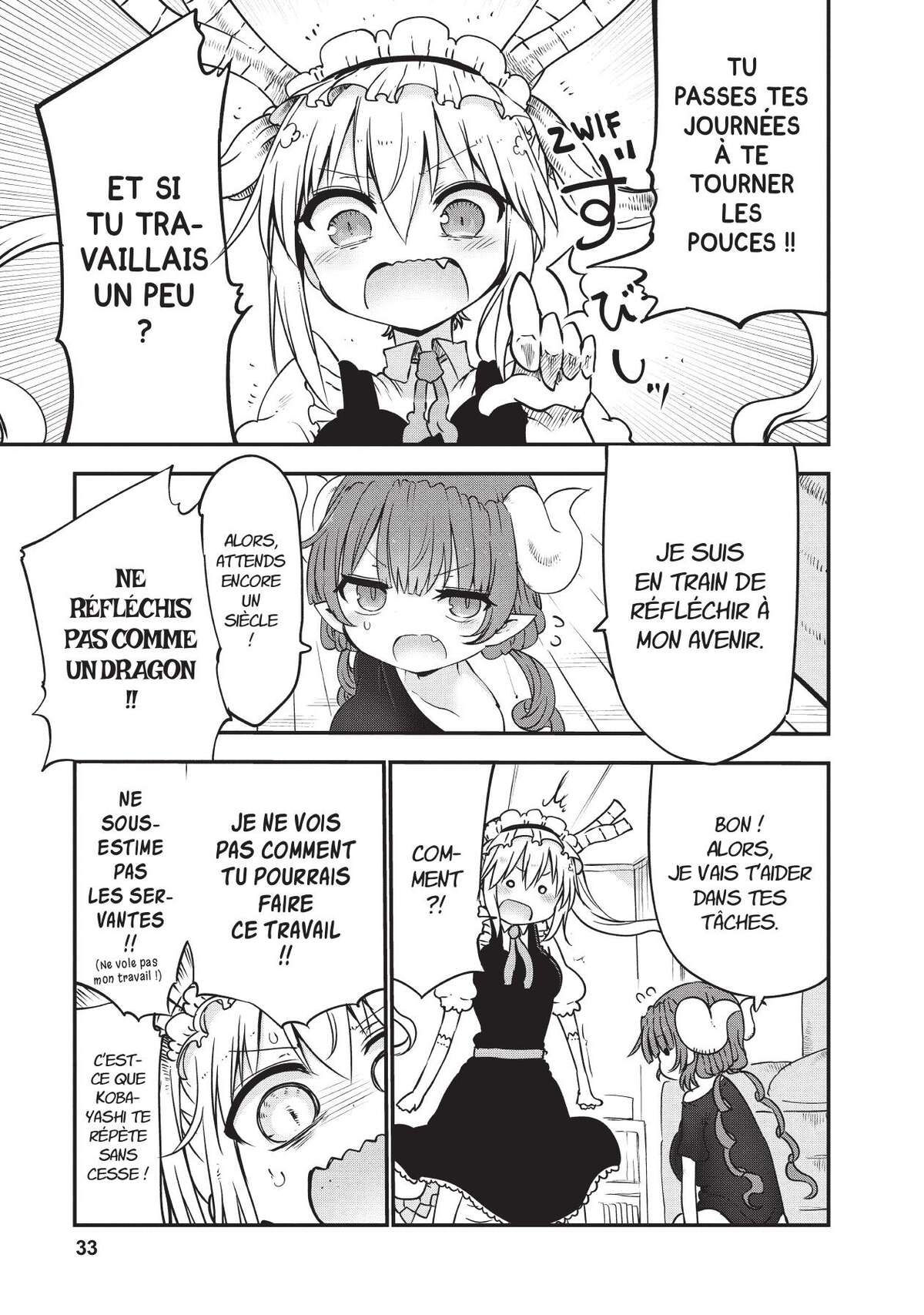 Miss Kobayashi’s Dragon Maid Volume 6 page 34